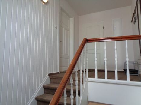 links geht es ins Apartment