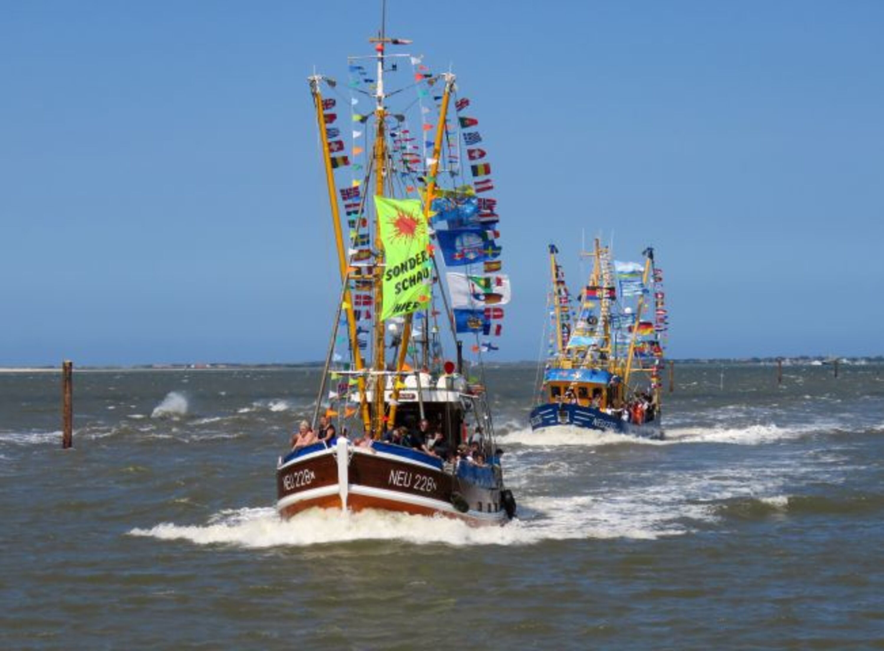 Umgebung : Kutterregatta in Neuharlingersiel