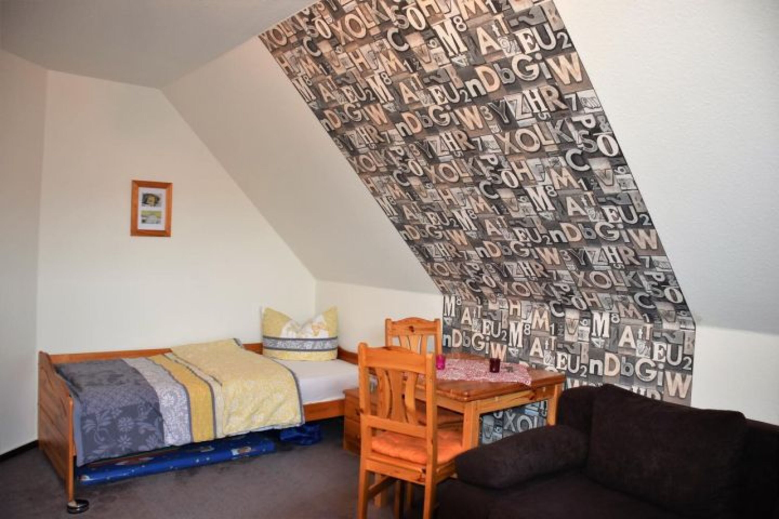 3. Schlafzimmer mit Einzelbett