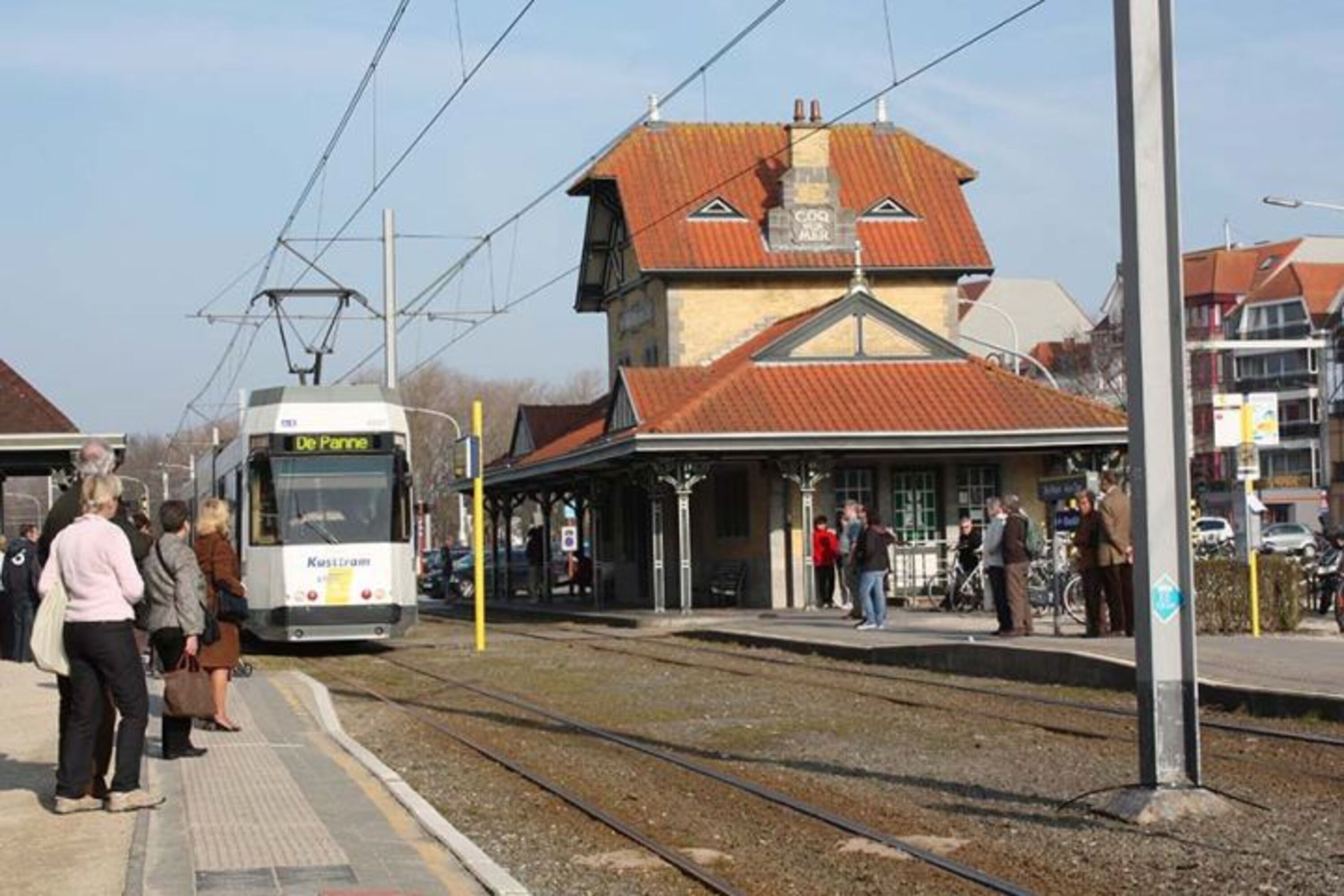 Tram in De Haan
