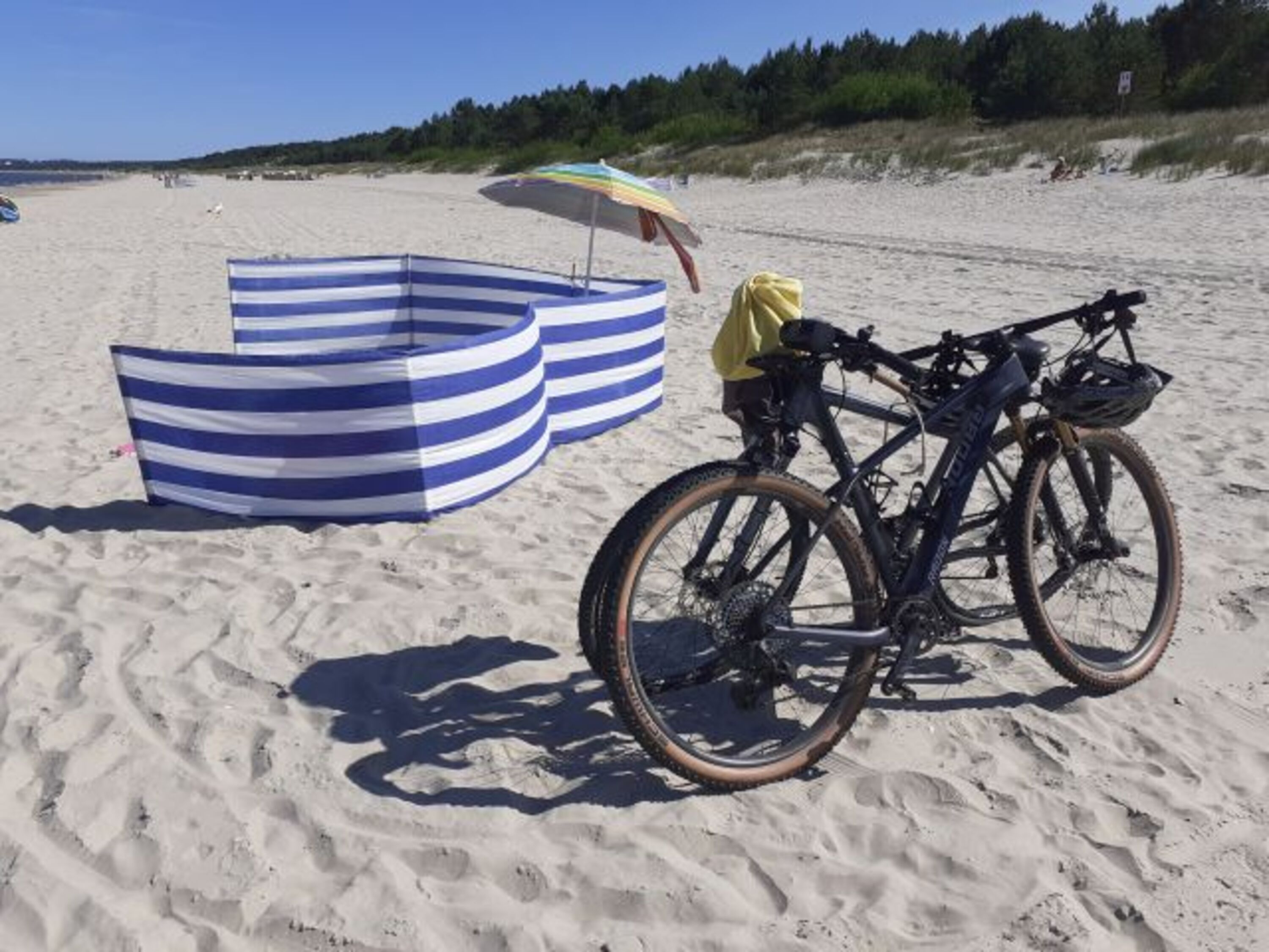 Radwege entlang der Ostseeküste