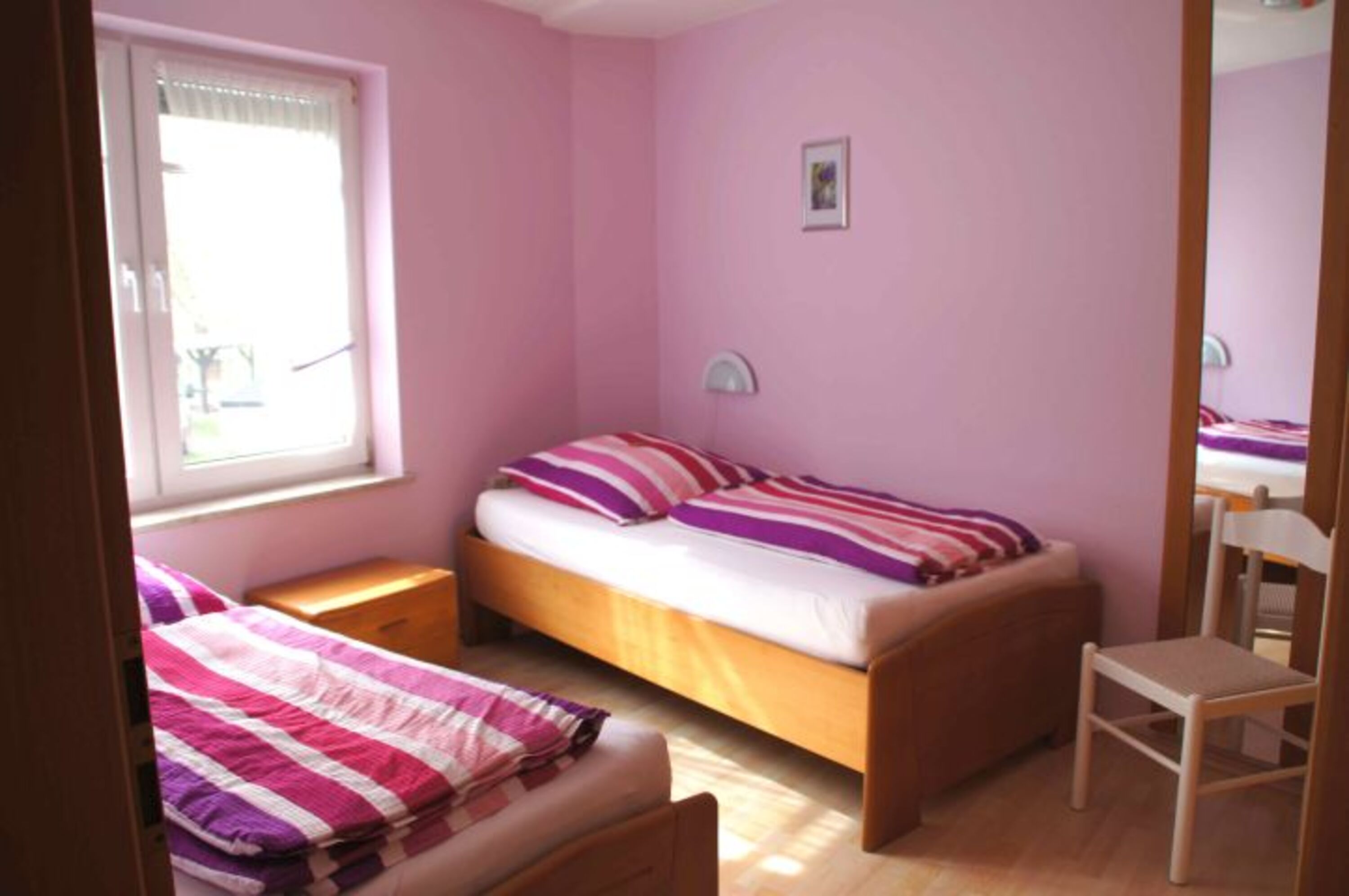 Schlafzimmer mit Einzelbetten