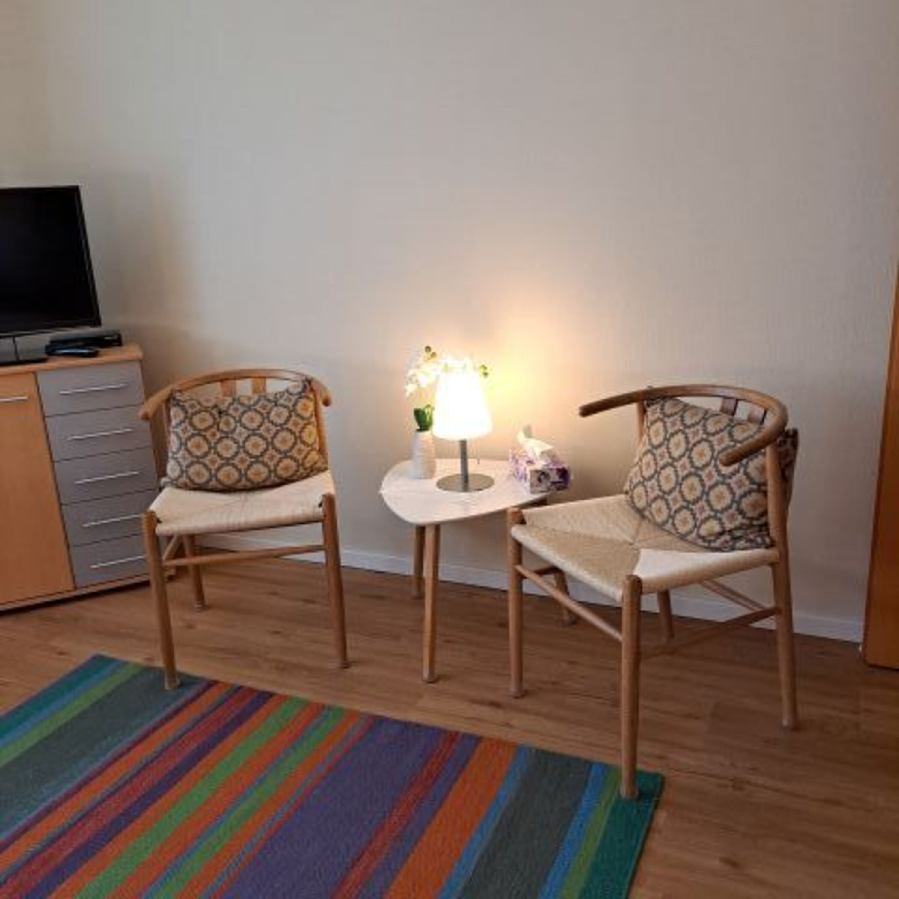Sitzecke Doppelschlafzimmer