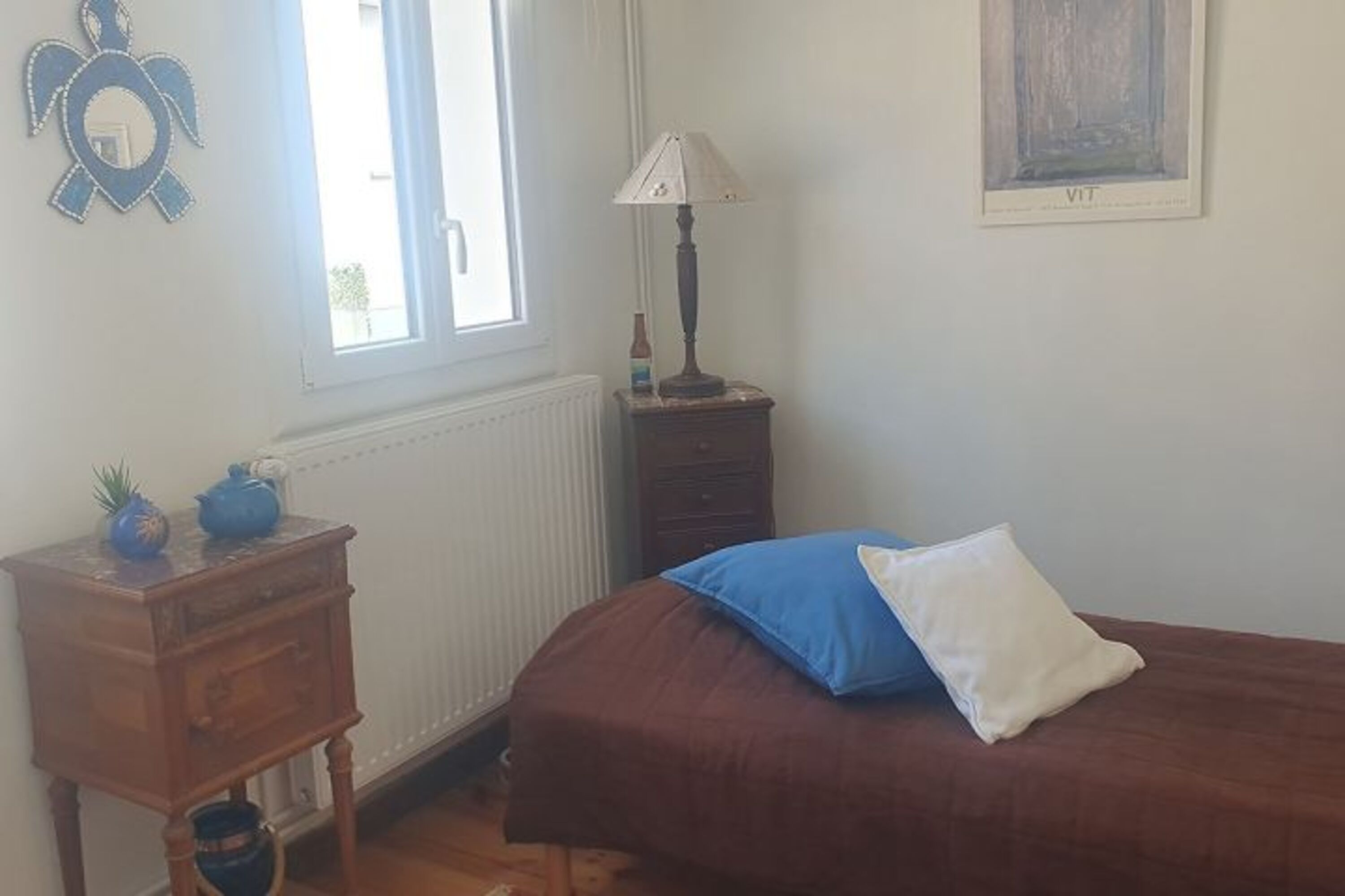 Chambre bleue