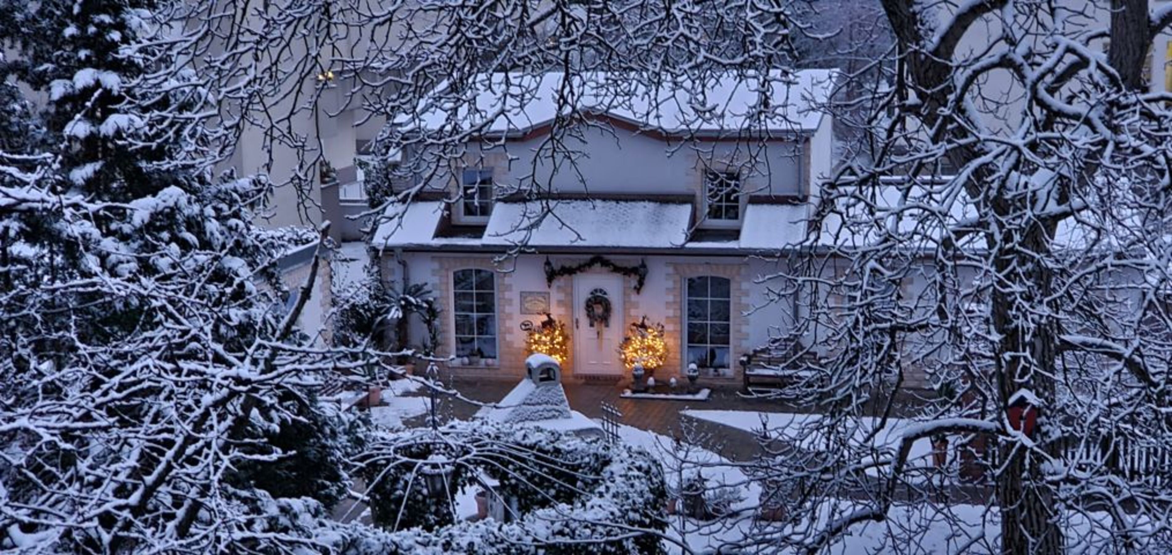 Kutscherhaus Casa Chabeli - Winter ImpressionenFerienhaus Berlin