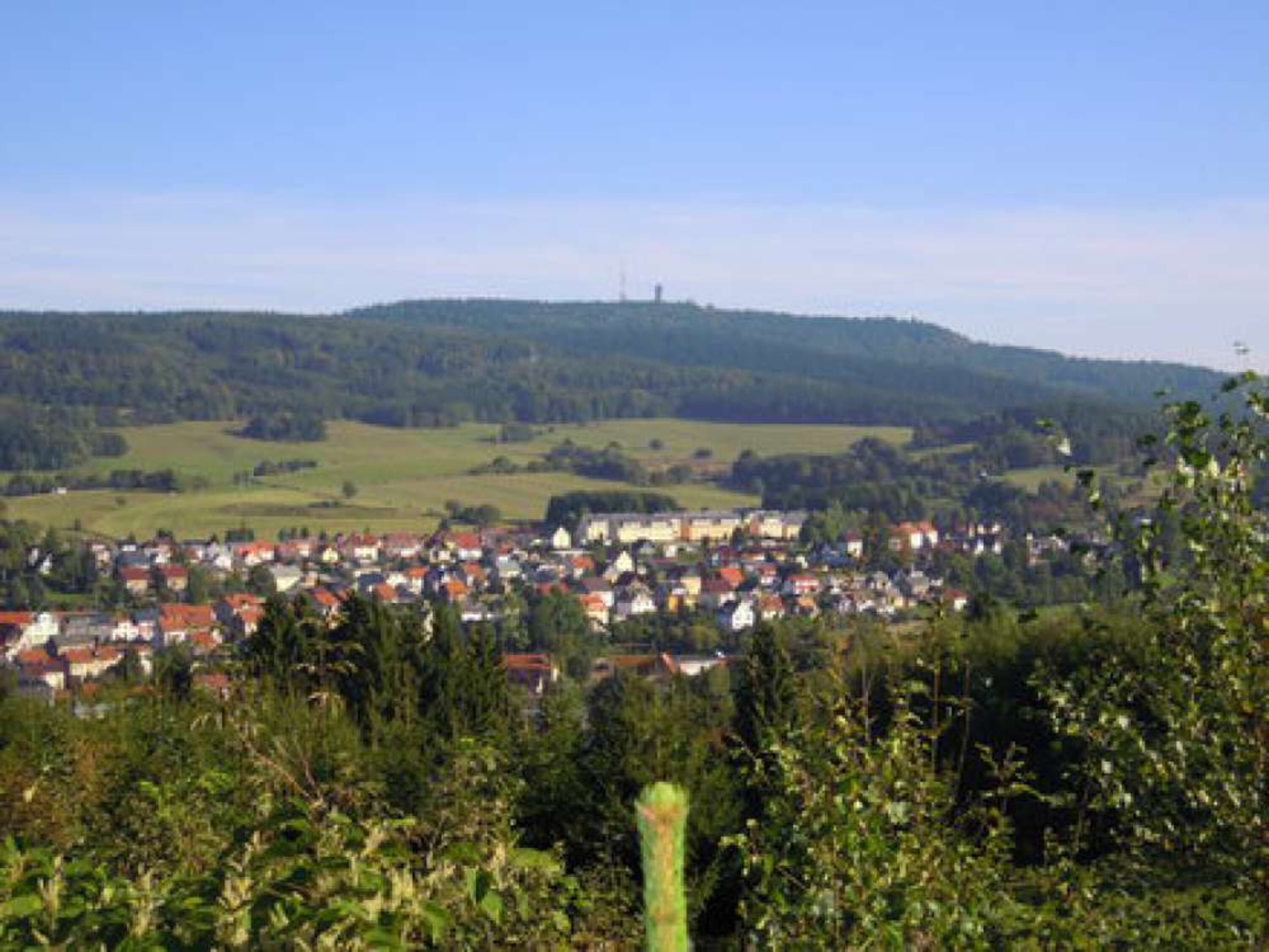 Blick auf #Brotterode und #Inselsberg