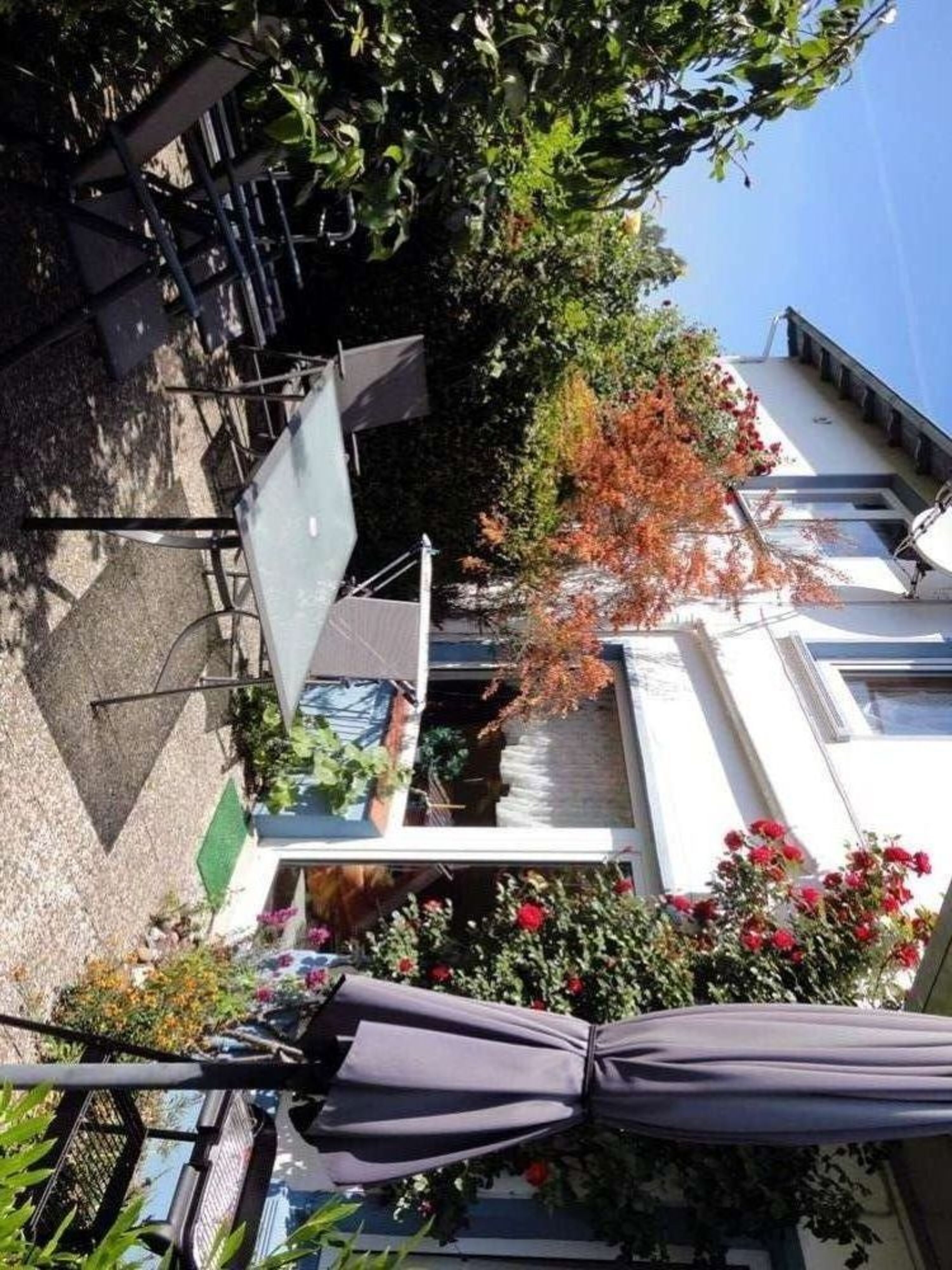 Terrasse Nr.7 m. direktem Zugang zum Garten.