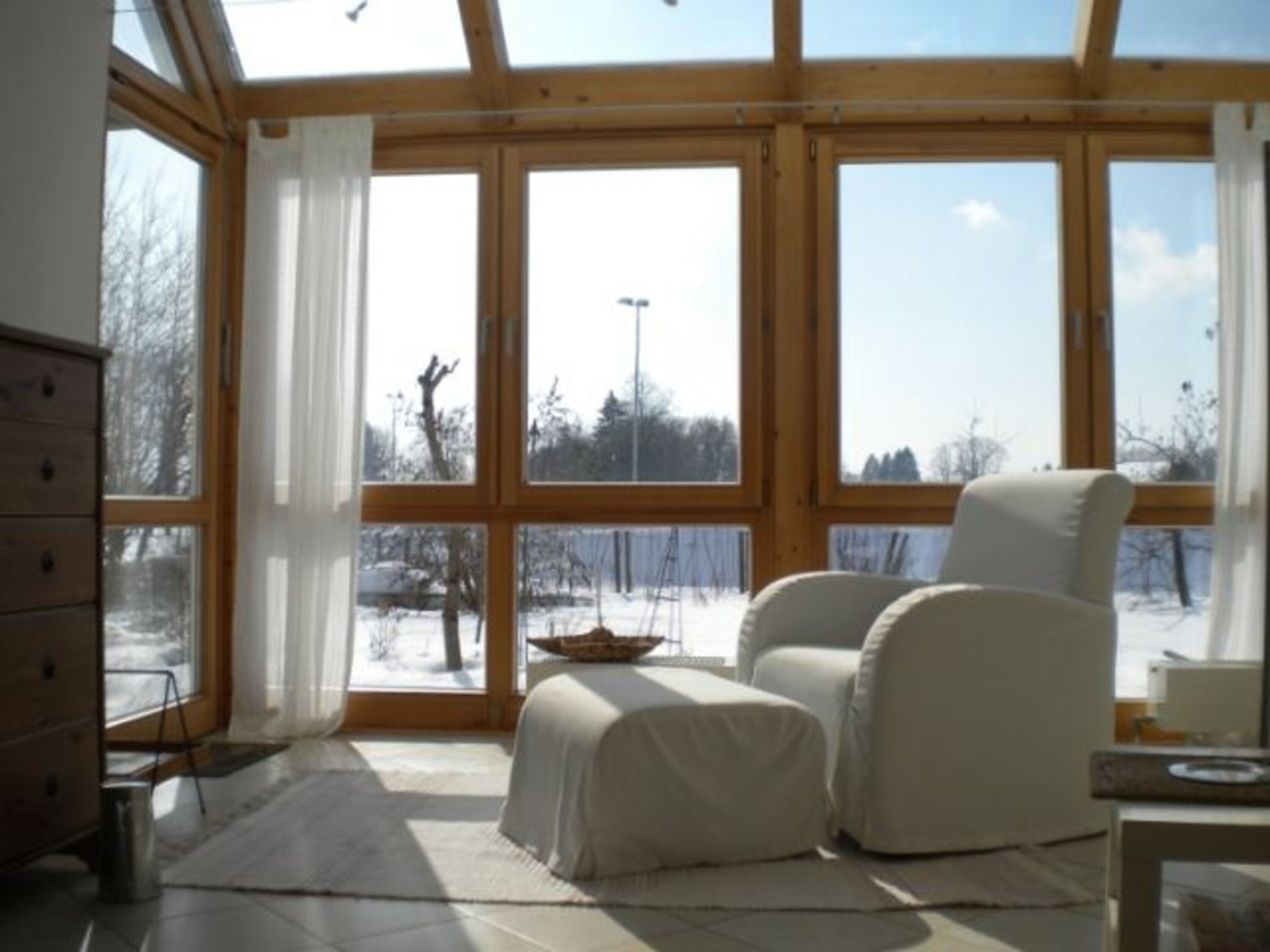 Wintergarten mit Ausblick