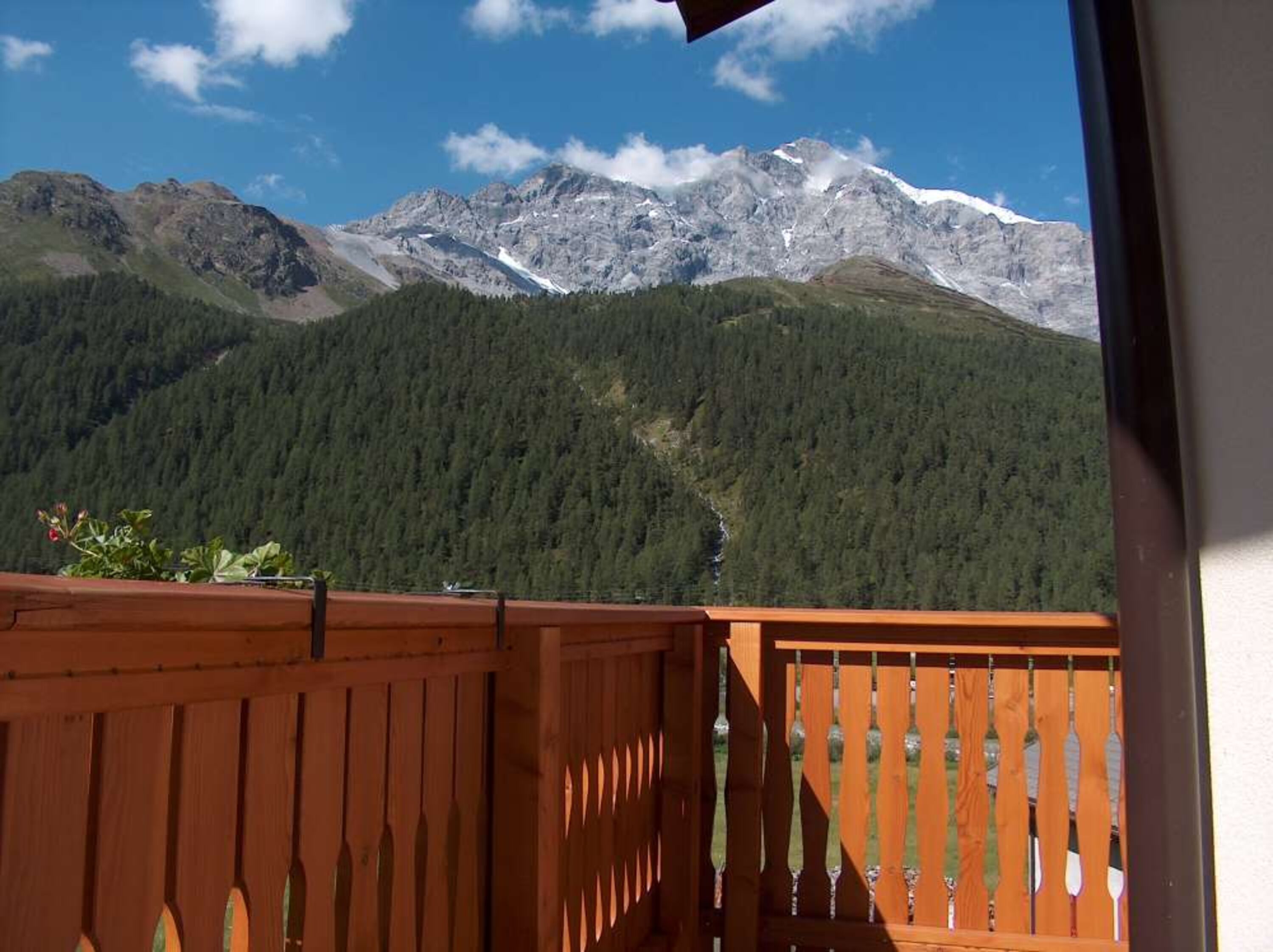 Panoramasicht von den Wohnungen