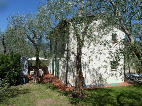 Terrasse und Eingang untere Ferienwohnung