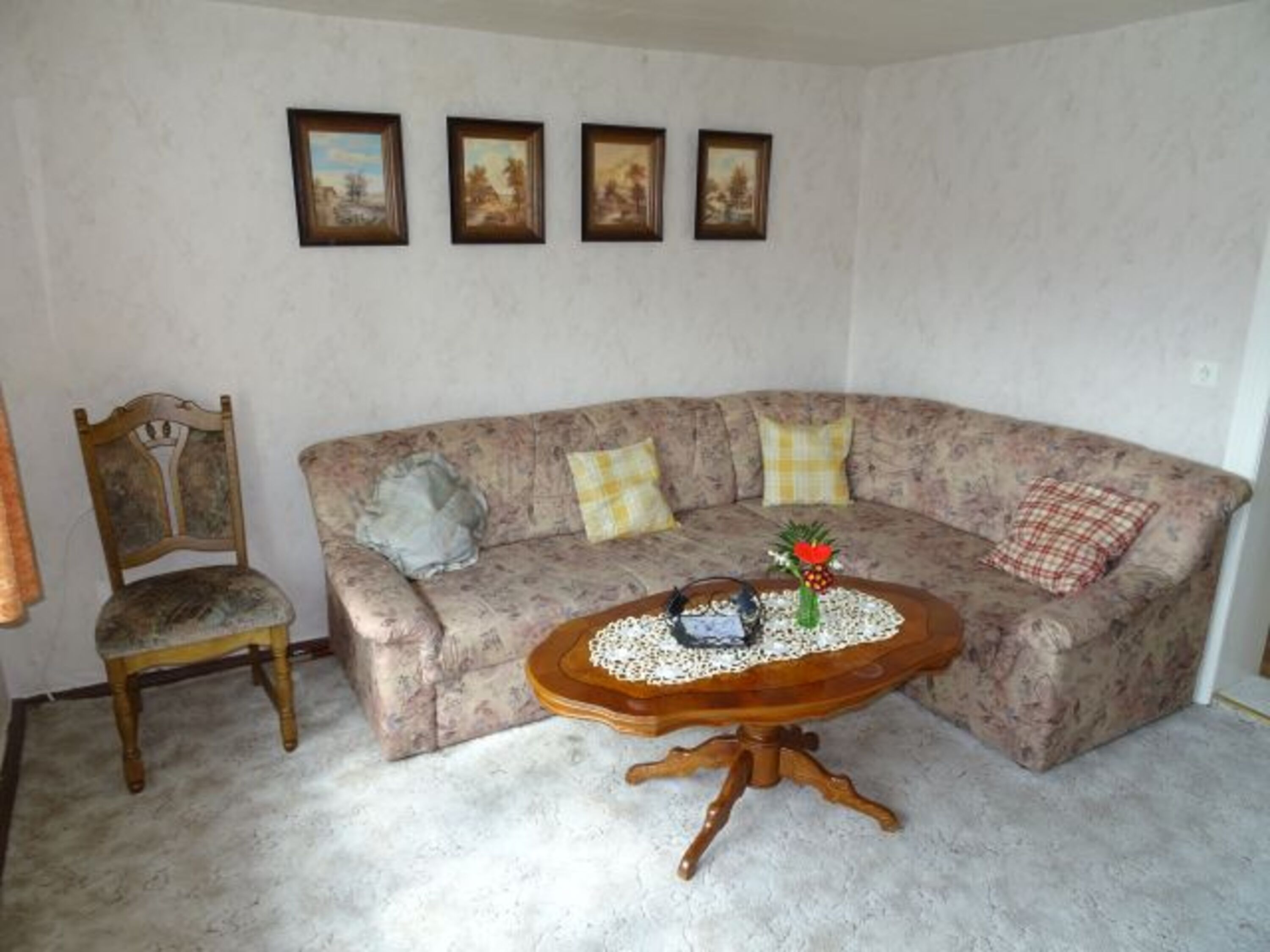 Sitzecke im Wohnzimmer