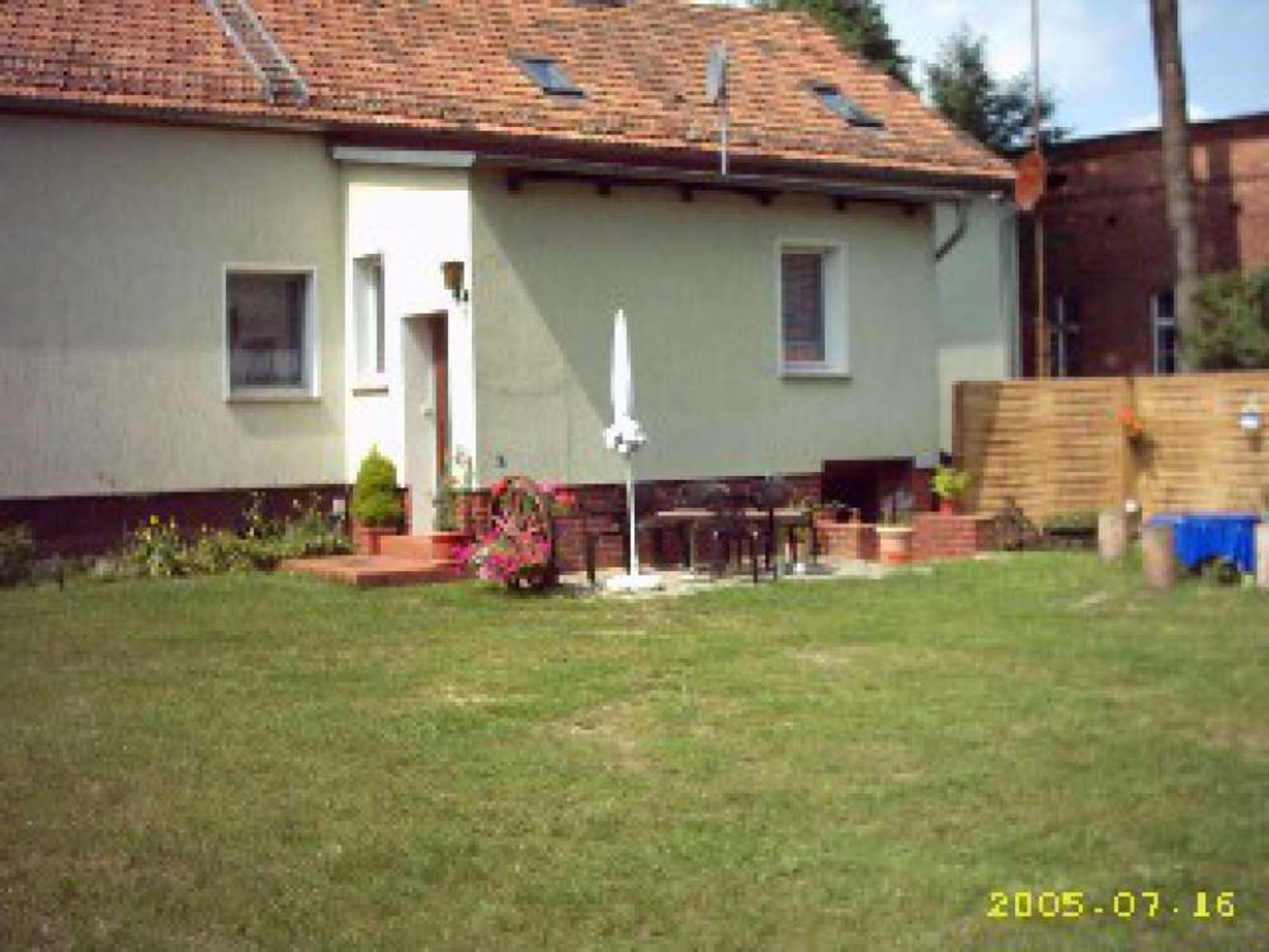 Hof mit Sitzecke
