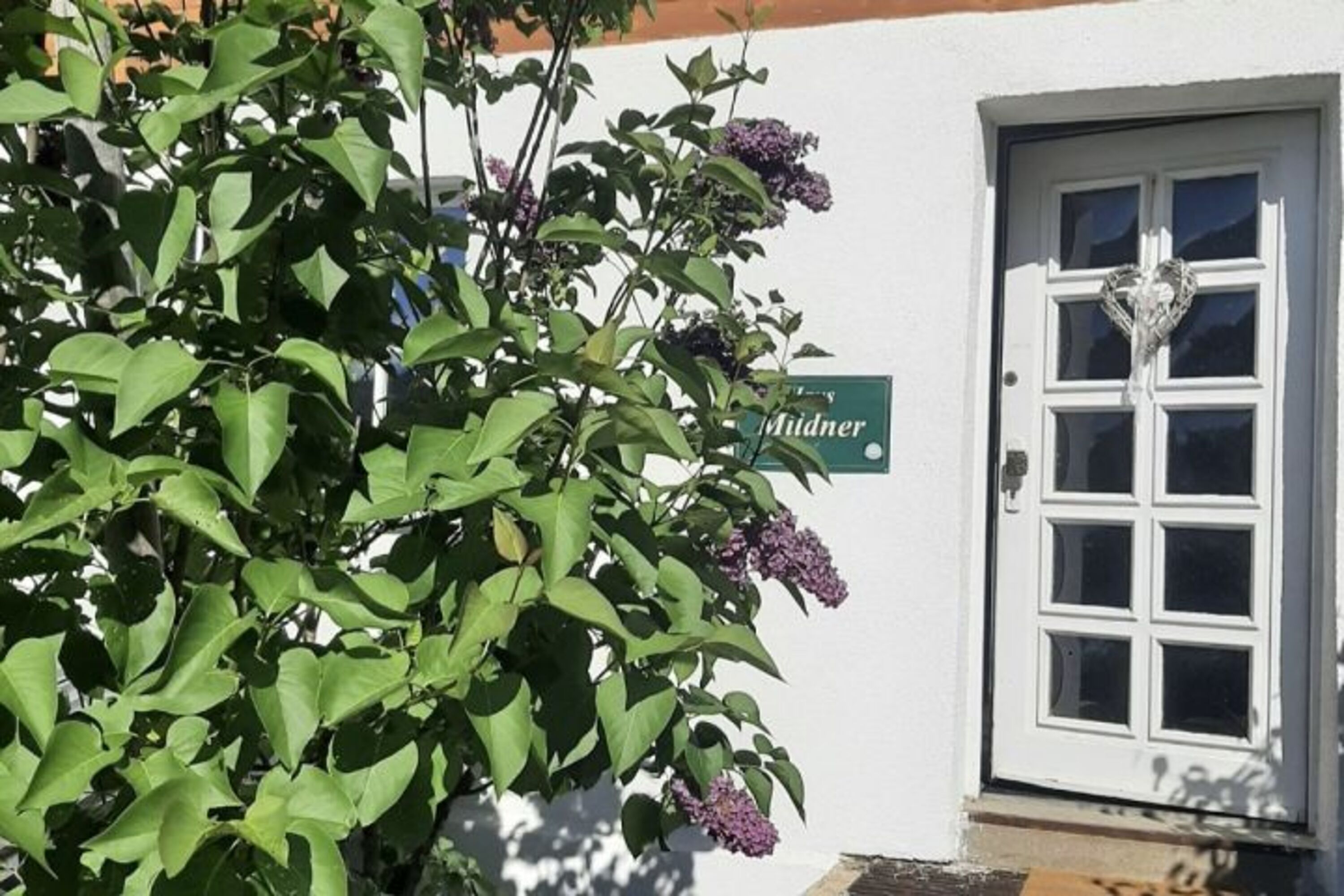 Eingangsbereich zum Haus Mildner