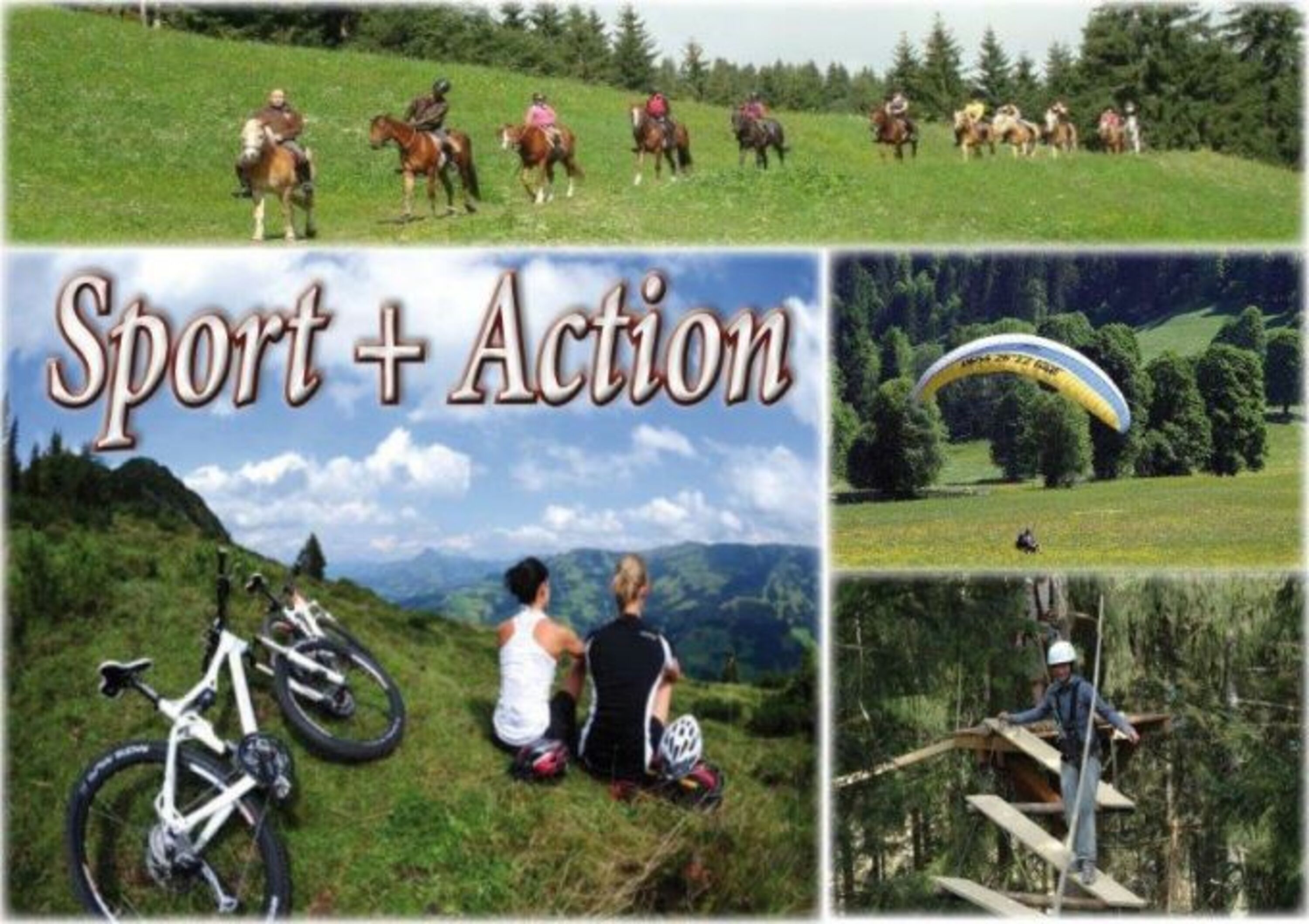 Sommer in den Bergen Urlaub machen in den Kitzbueheler Alpen 