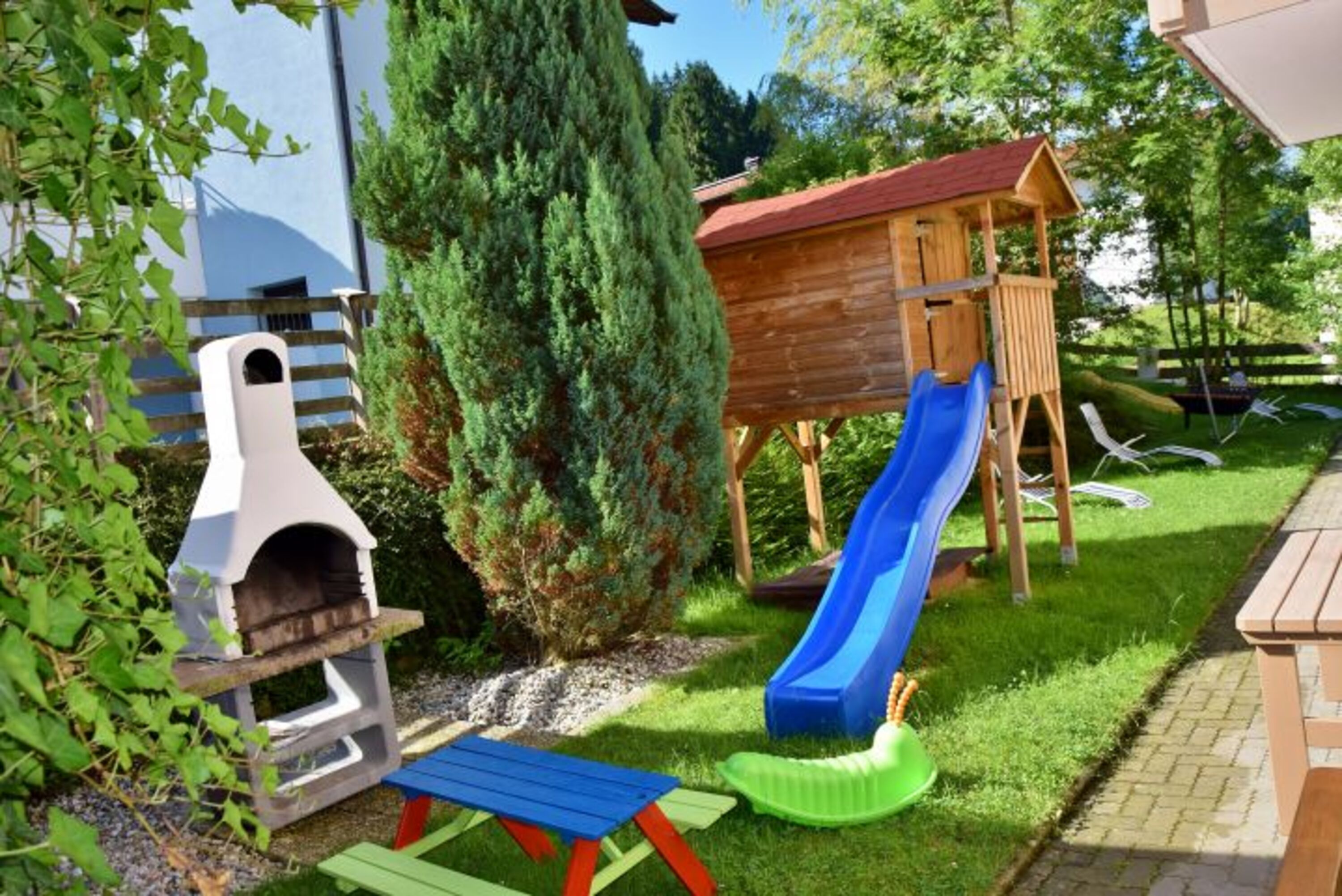 Spielplatz vorm Apartment Wildschoenau 