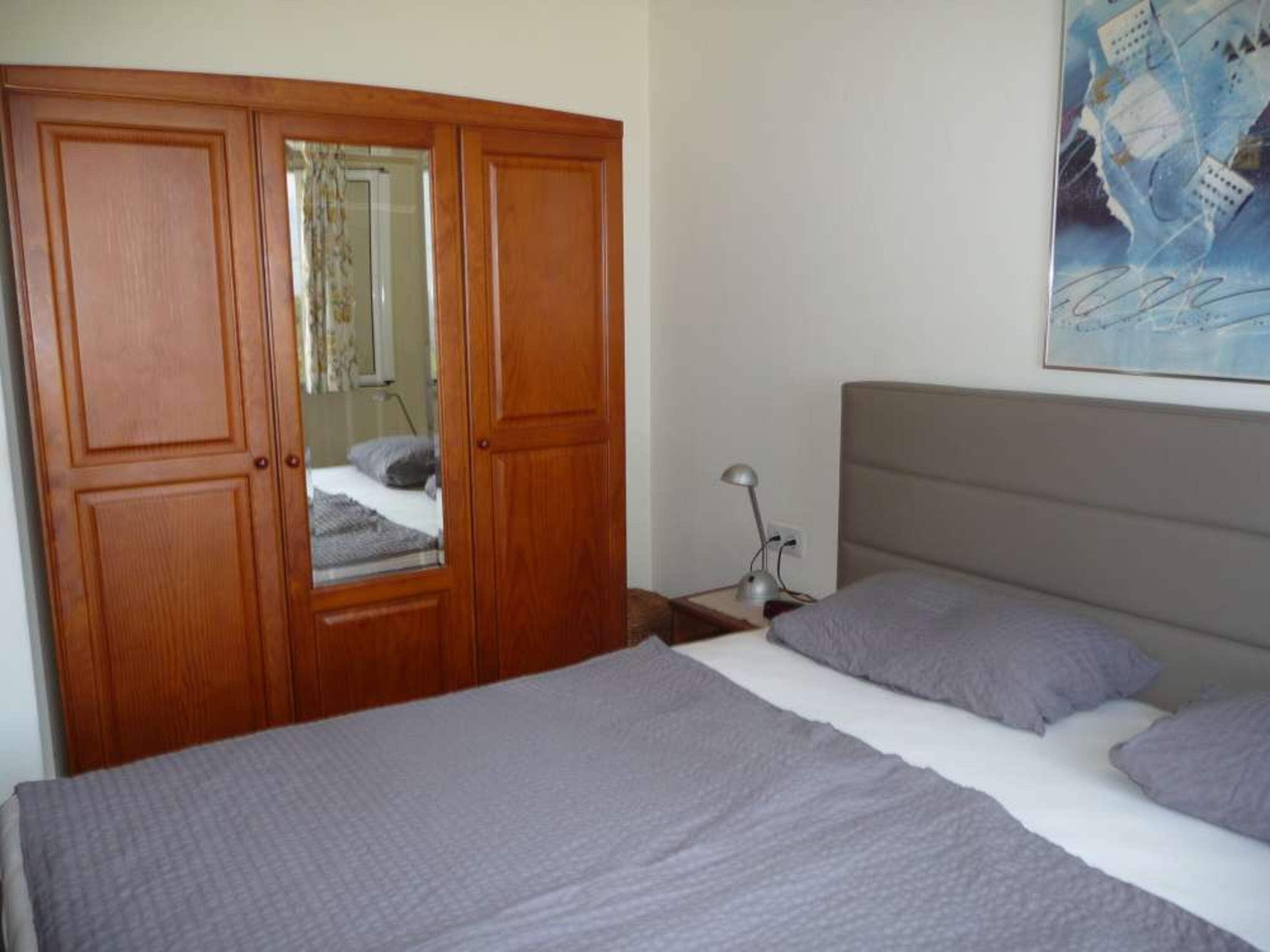 Schlafzimmer 1 mit Doppelbett