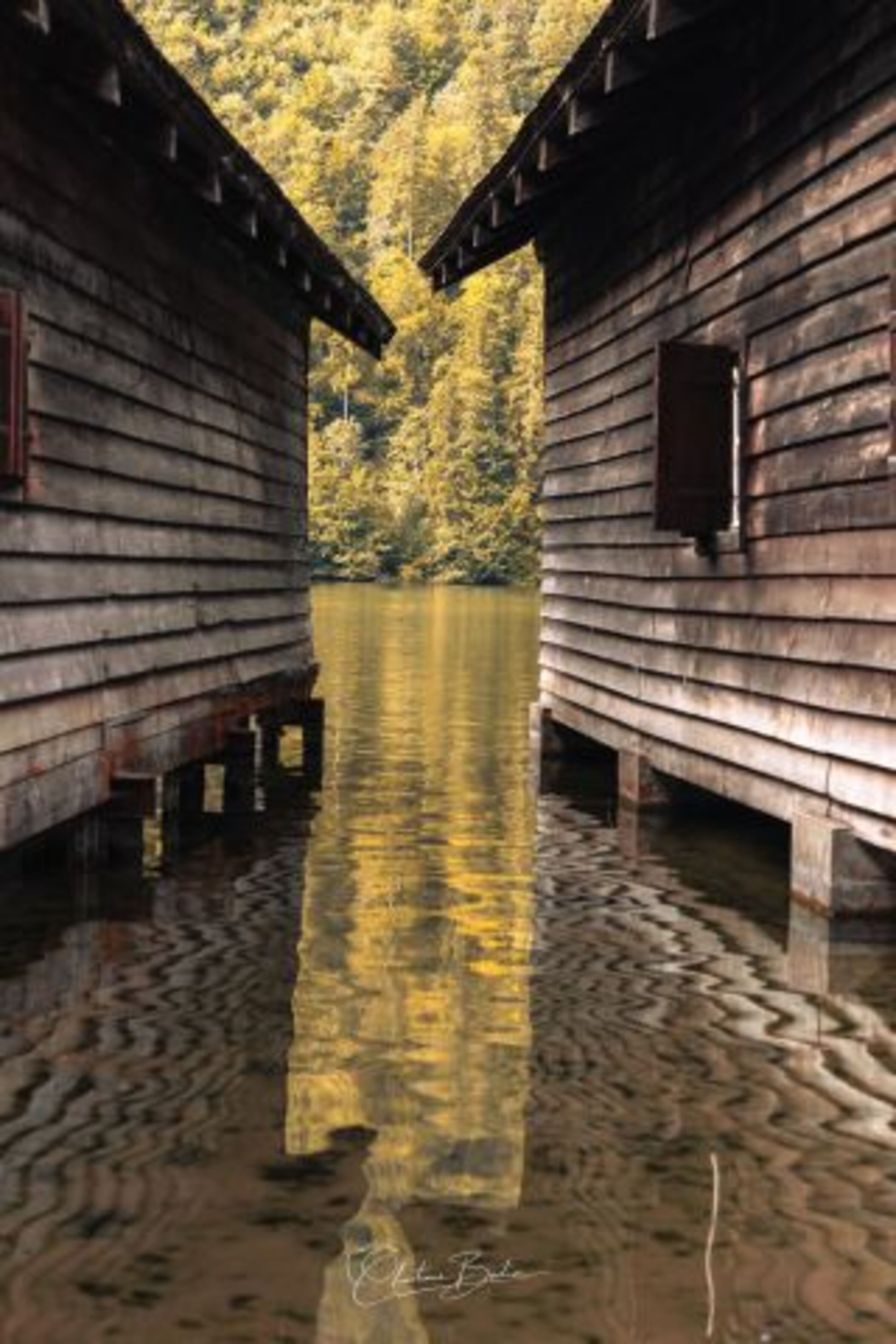 Bootshäuser am Königssee