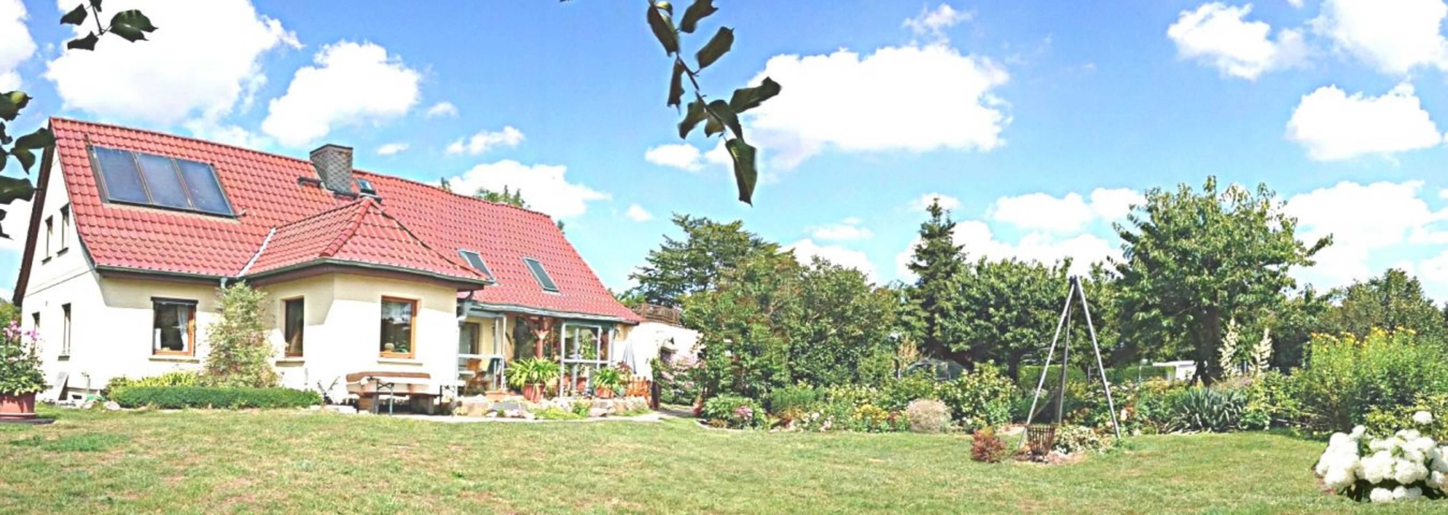 Haus Gartenseite