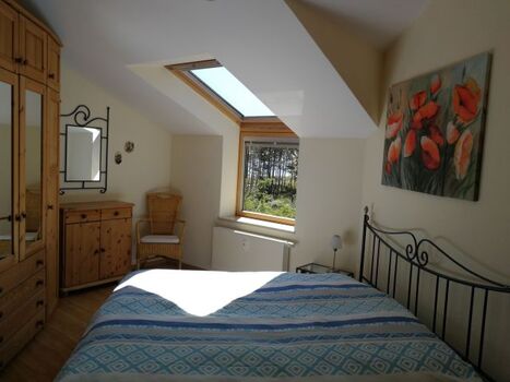 Schlafzimmer mit Meerblick