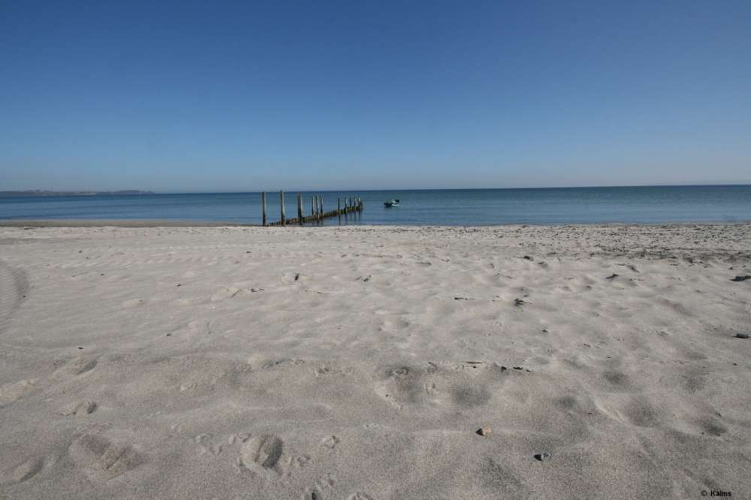 12 km Sandstrand vor dem Haus