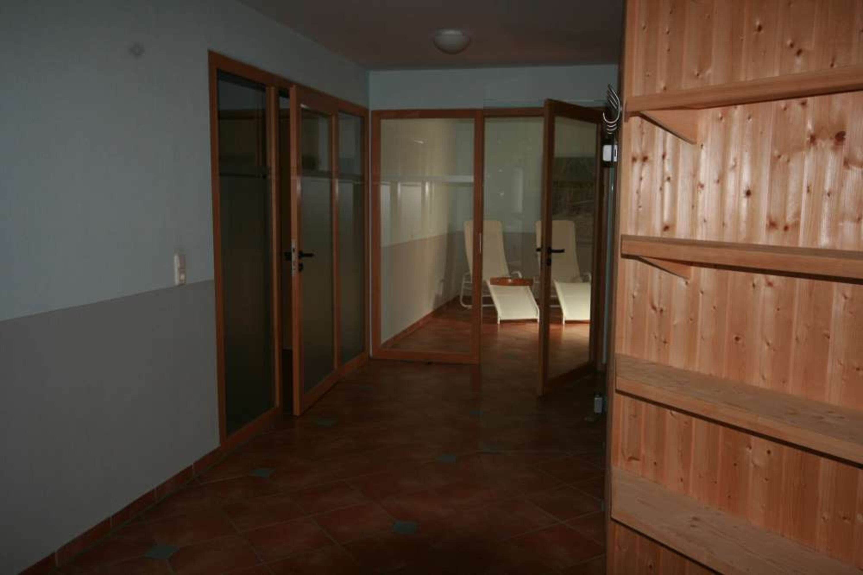 Sauna und Ruheraum im Hause