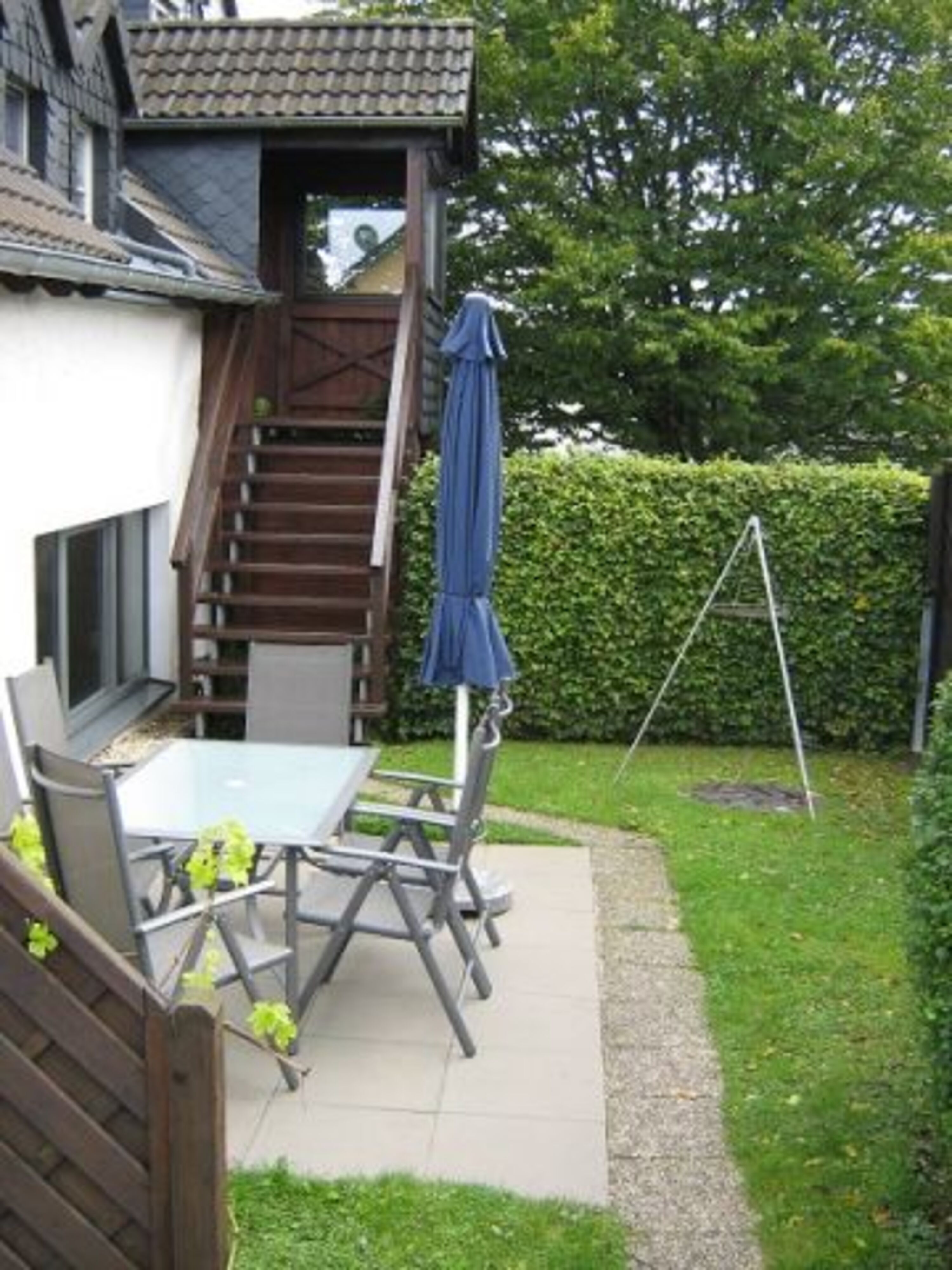 Fewo 2, Grill- und Sitzecke