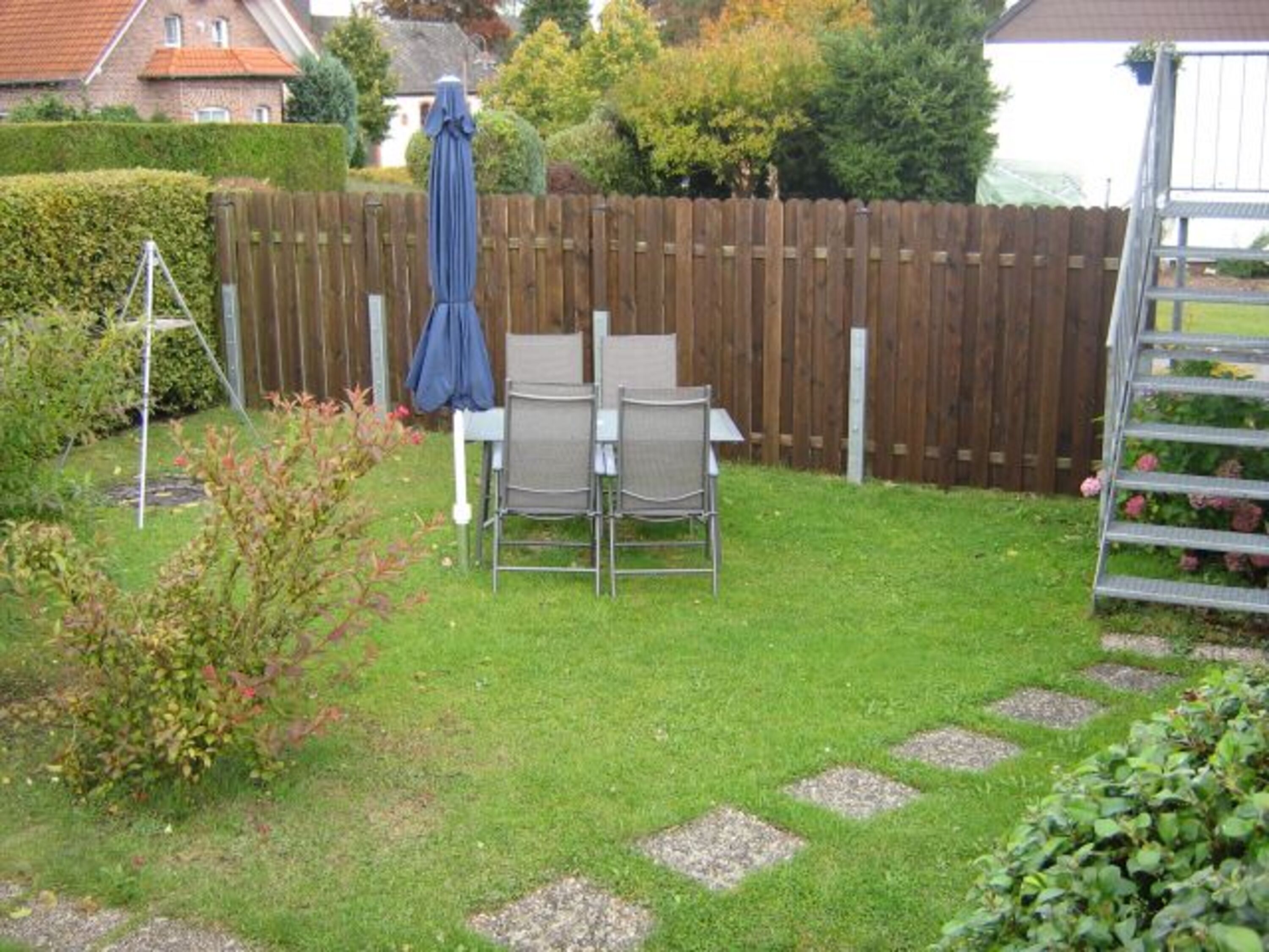 Fewo 1, Grill- und Sitzecke