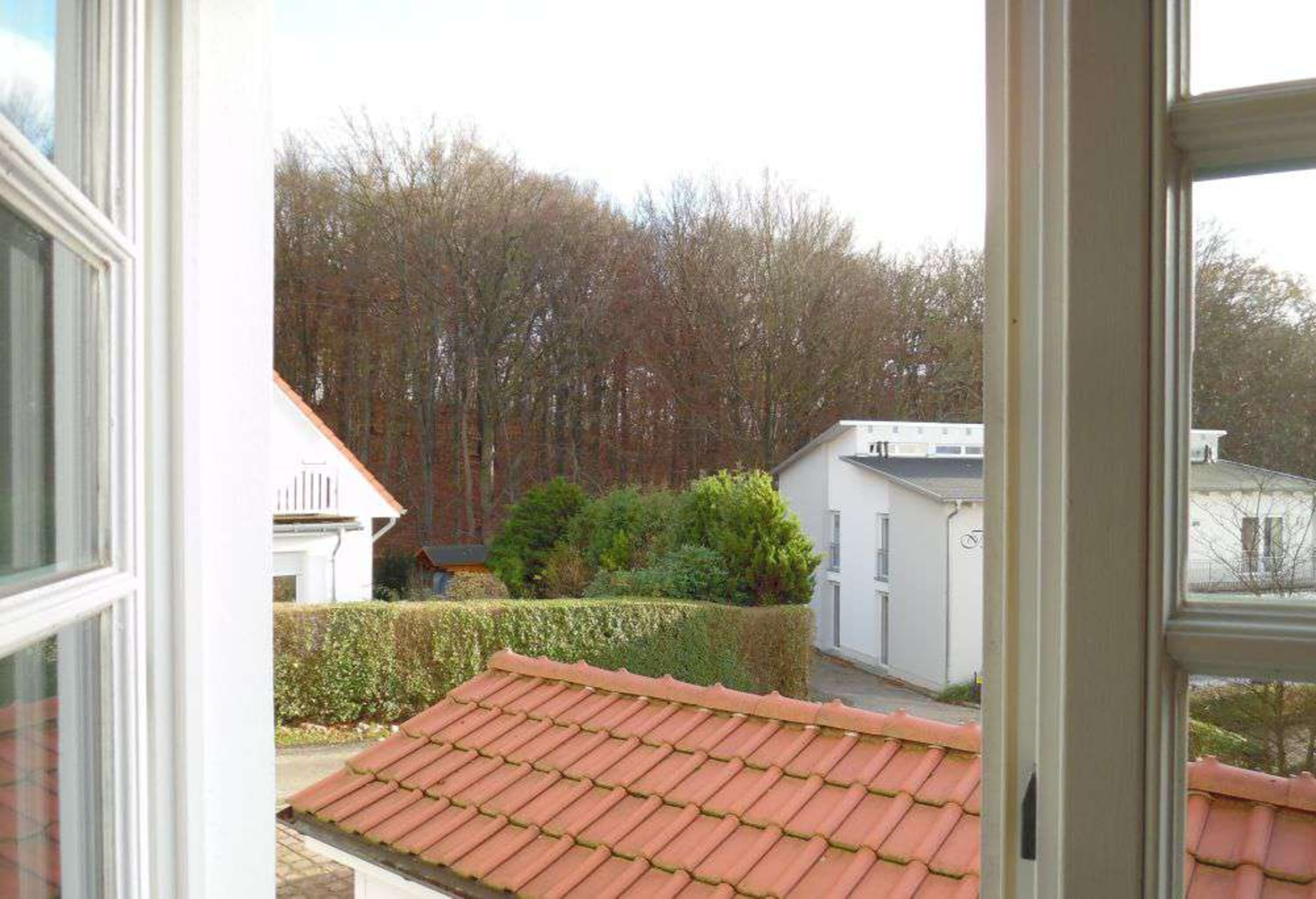 Blick aus dem Küchenfenster