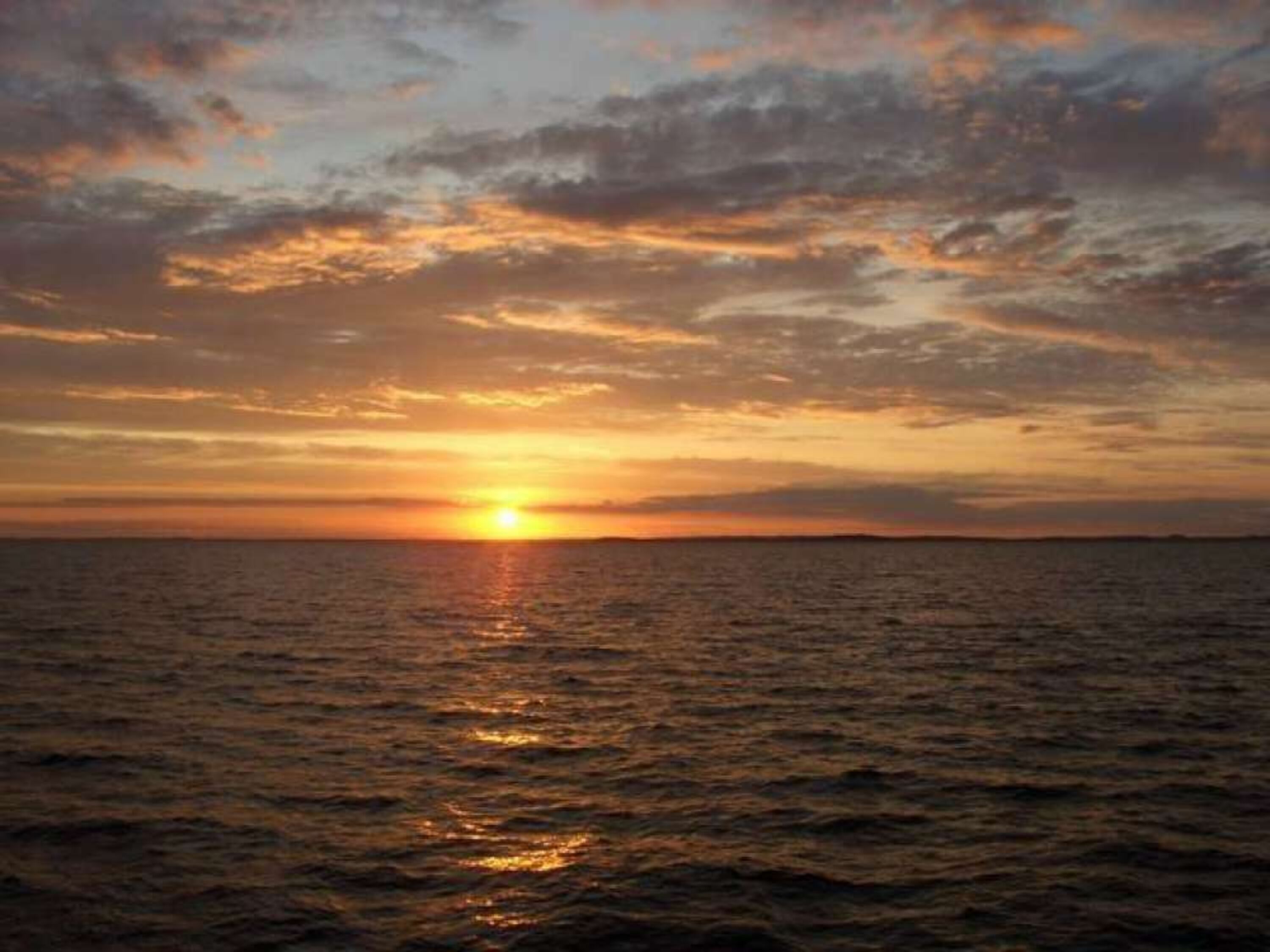 Sonnenuntergang Ostsee