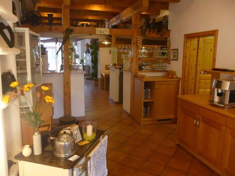 Der EIngang zum Winzerrestaurant