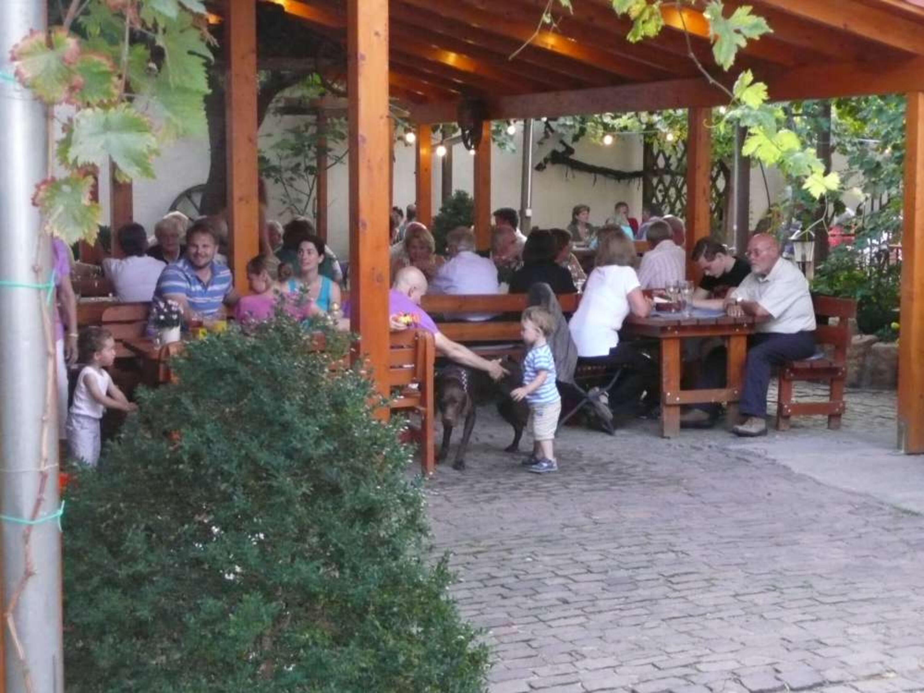 Auf dem Winzerhof lässt es sich gut feiern