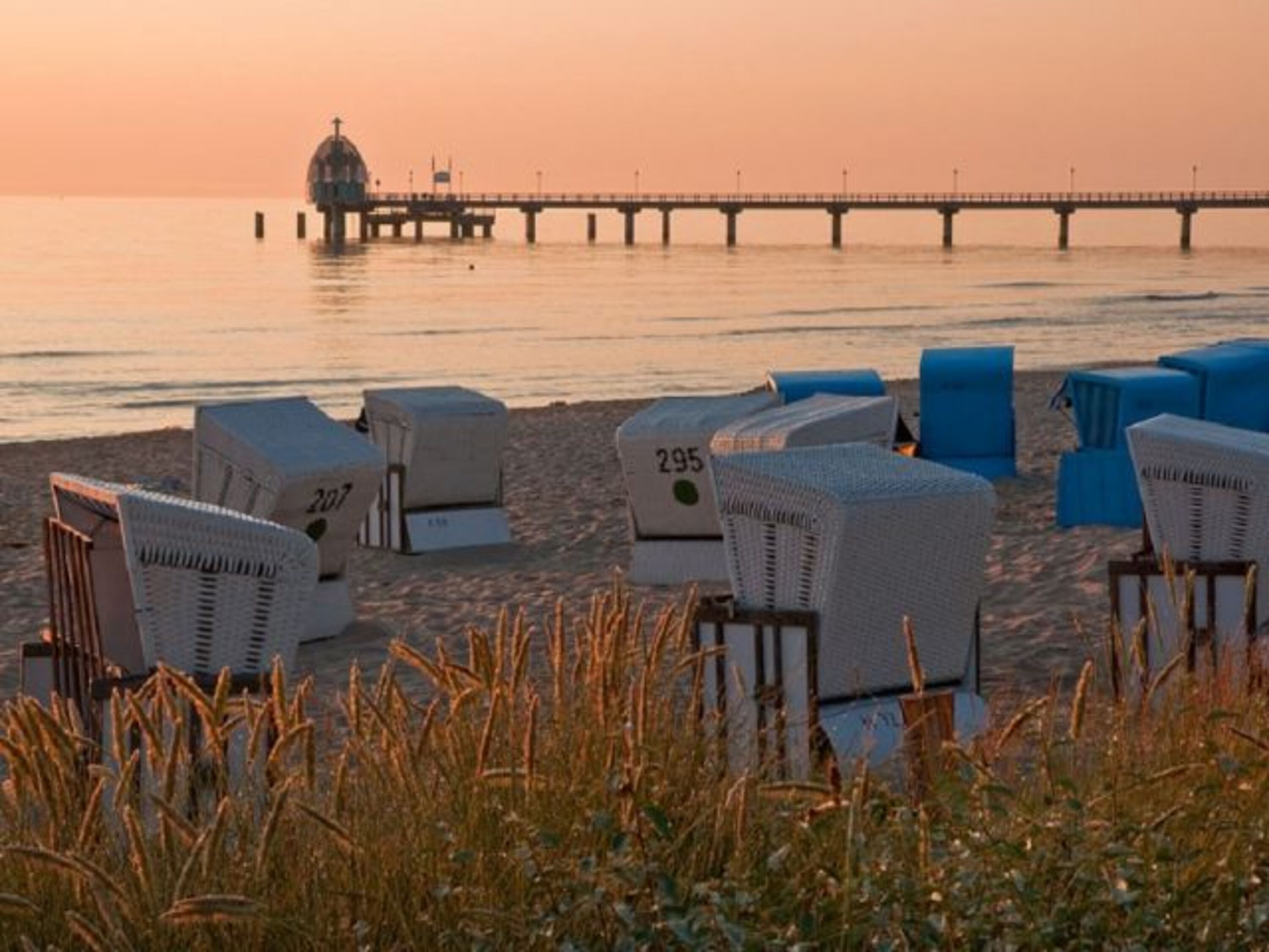 Seebrücke Zinnowitz mit Tauchgondel