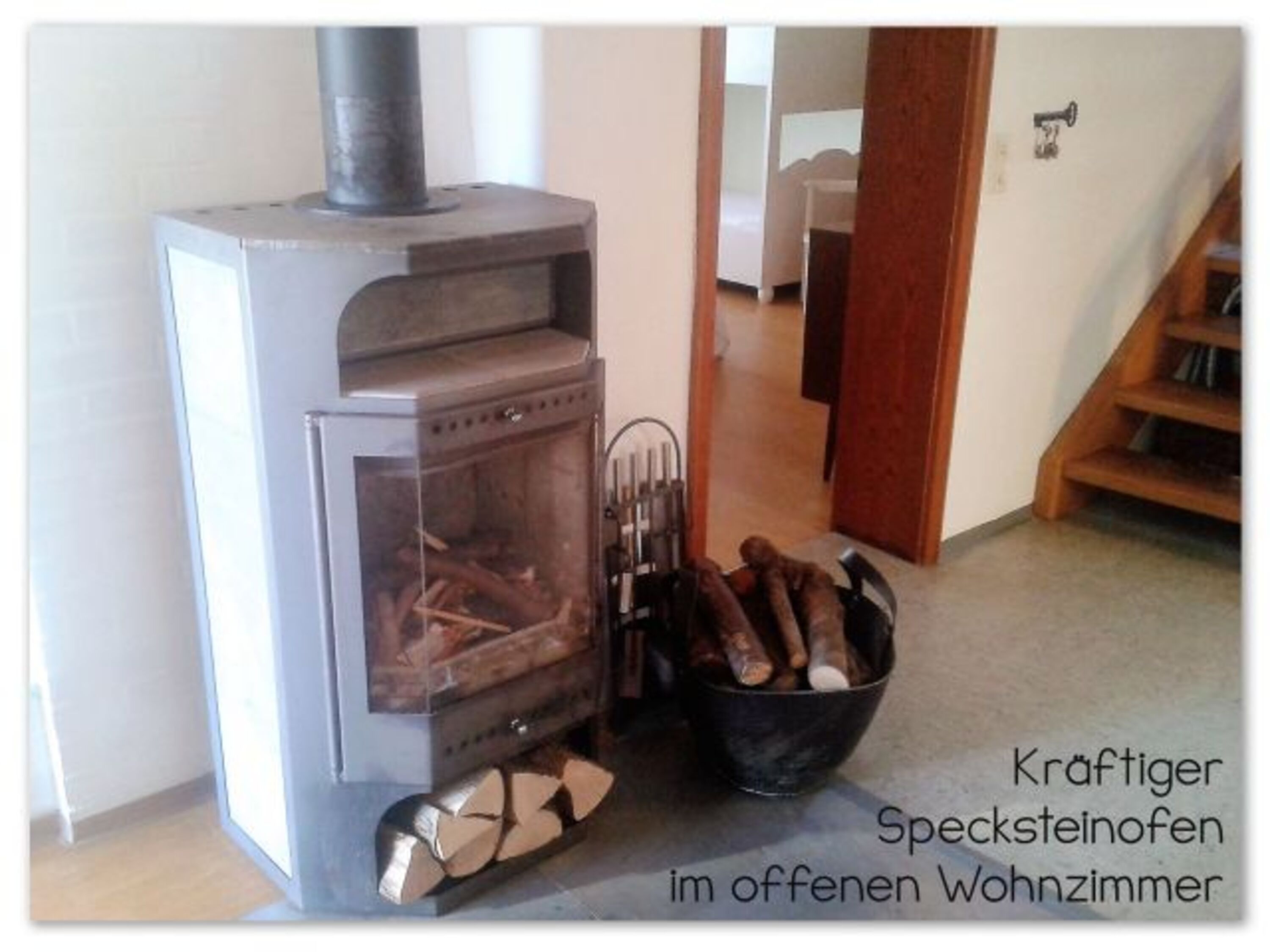 Wir heizen mit Holz 