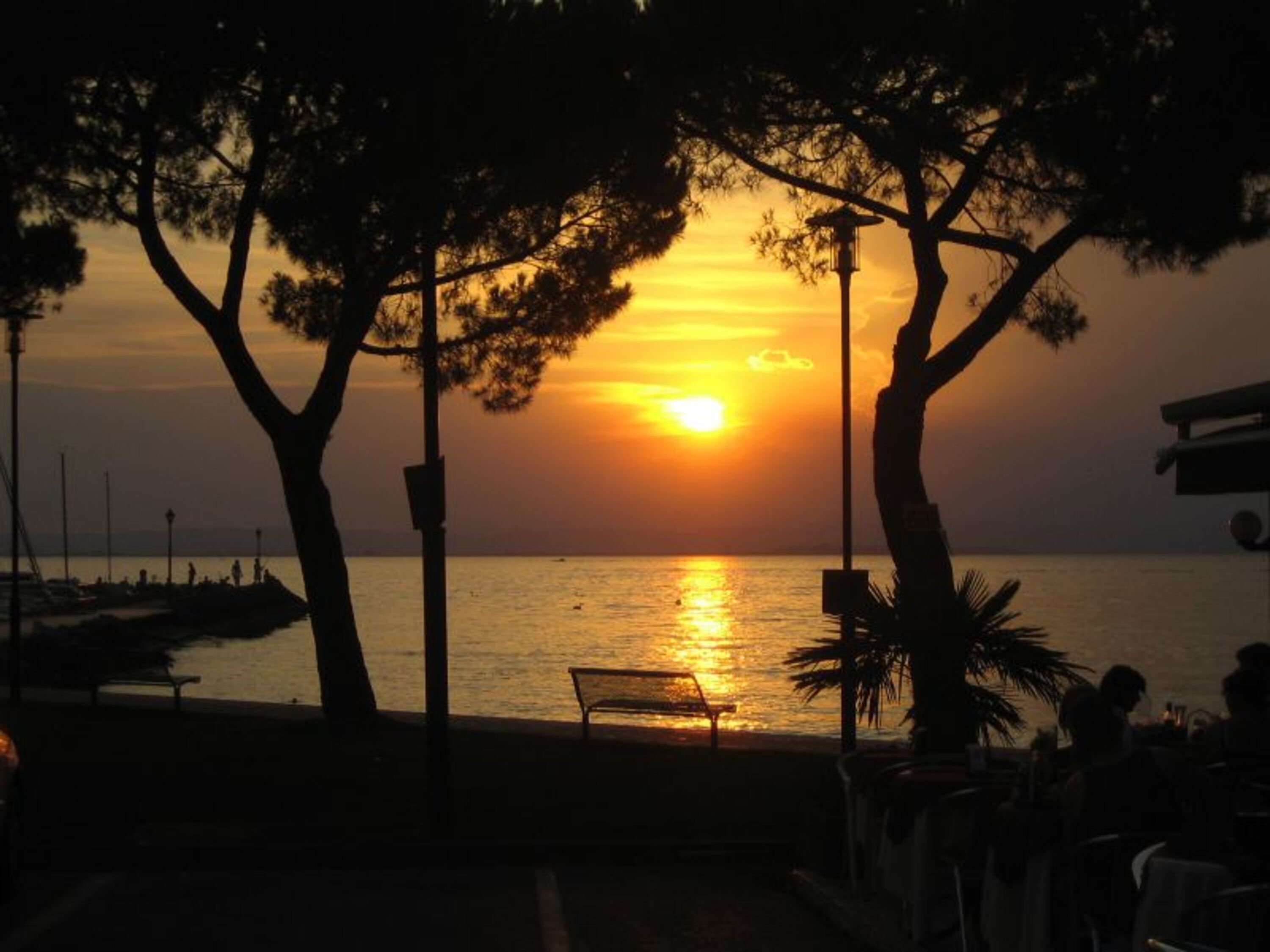 am Abend in Pacengo