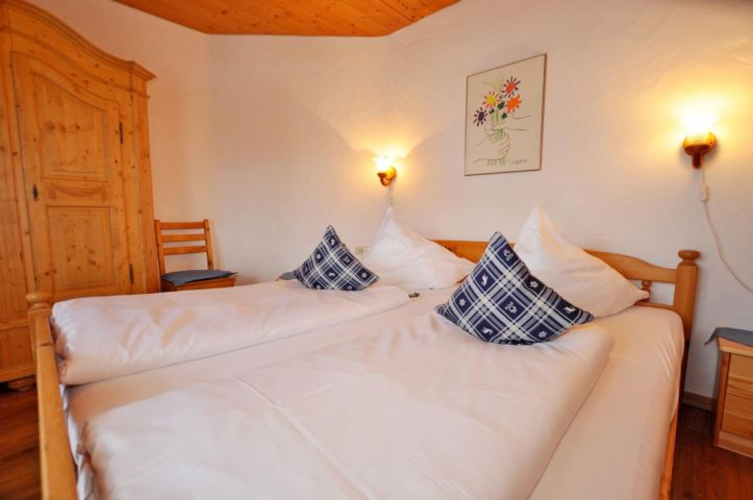 Schlafzimmer Vergissmeinnicht (bis 4 Pers.)