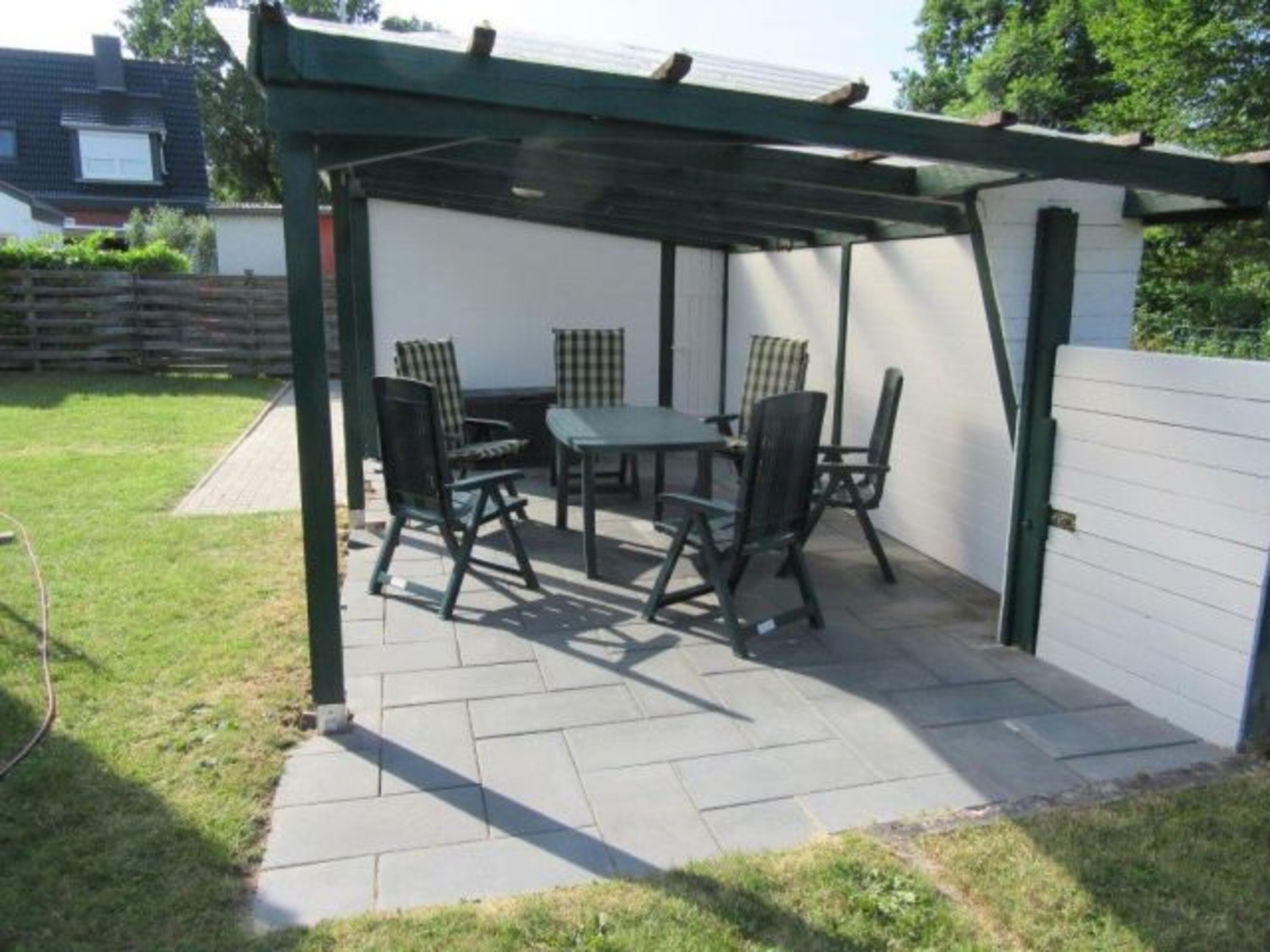 Überdachte Terrasse