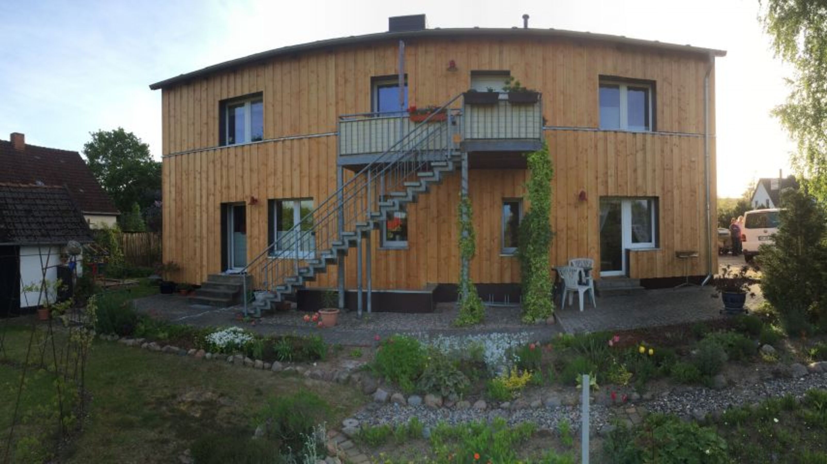 Das Haus mit Terrasse
