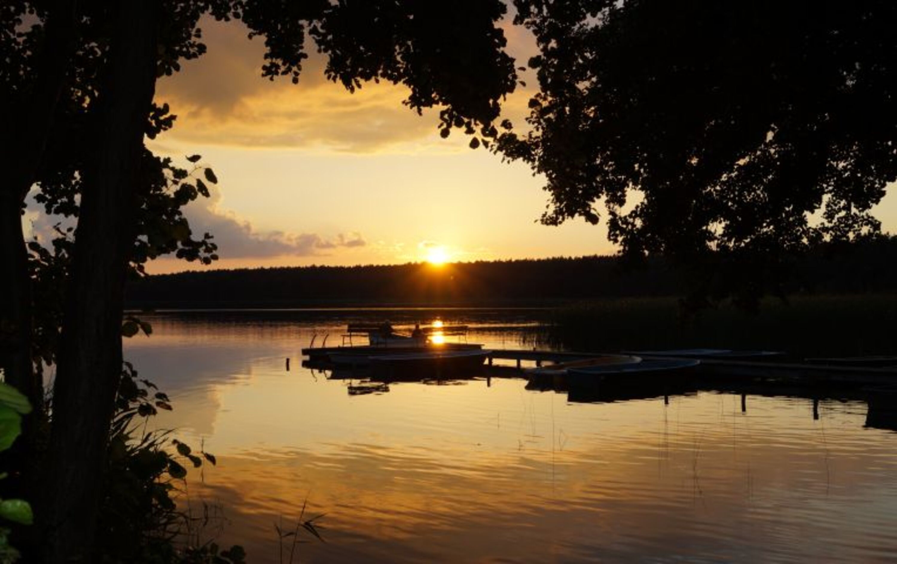 Abendstimmung am See