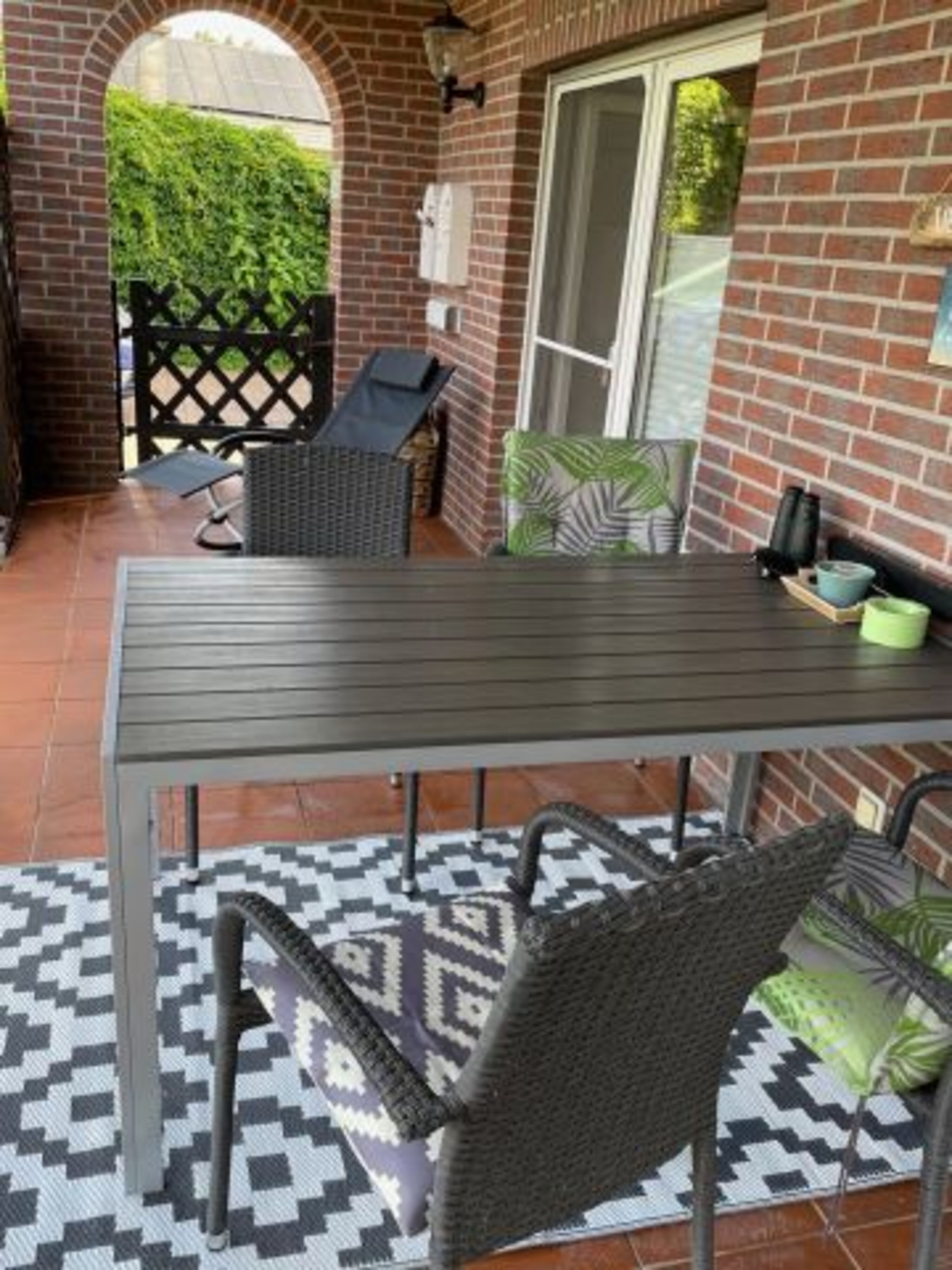 Terrasse an der Küche