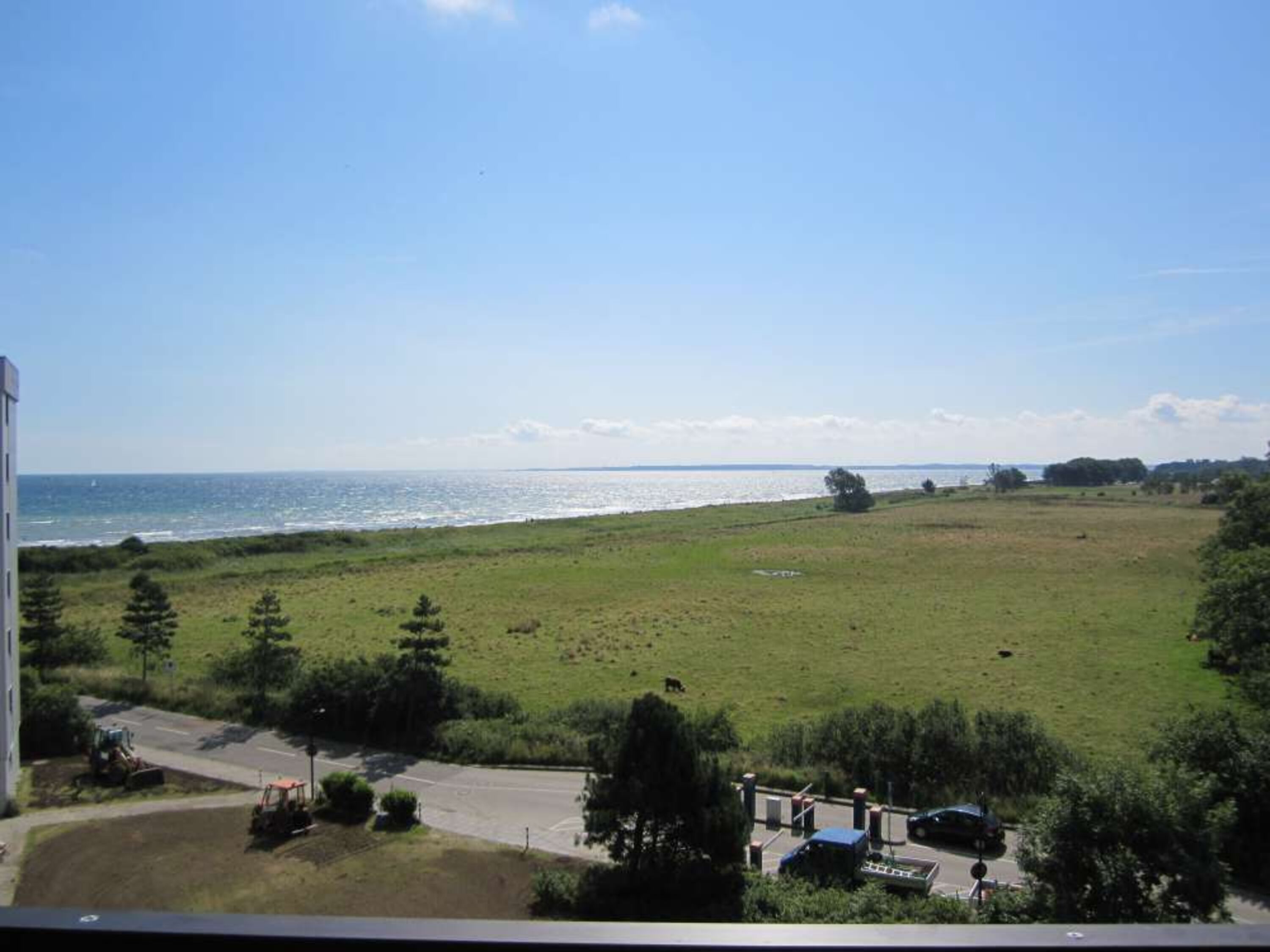 Ausblick vom Balkon