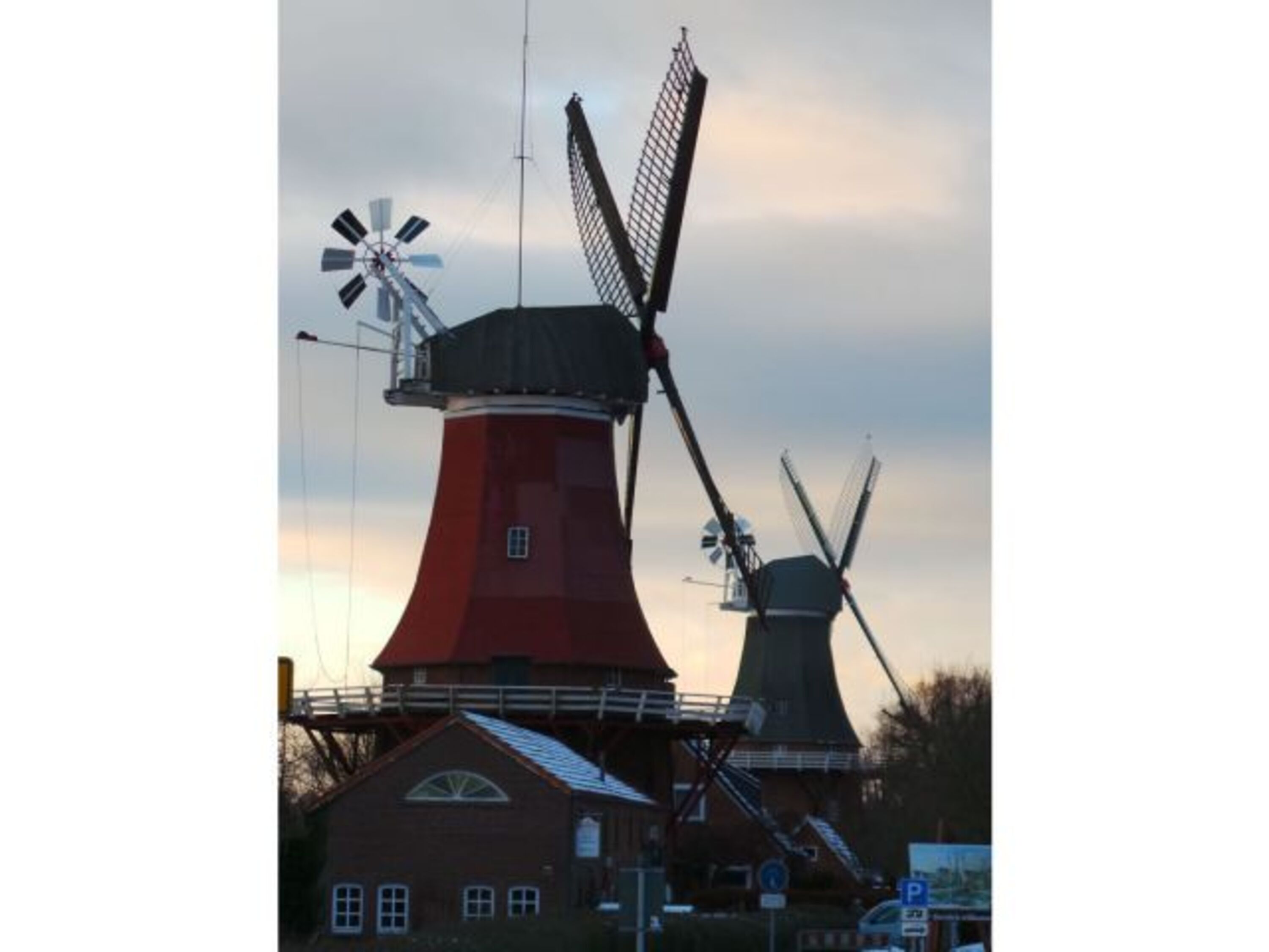 Zwillingsmühlen von Greetsiel