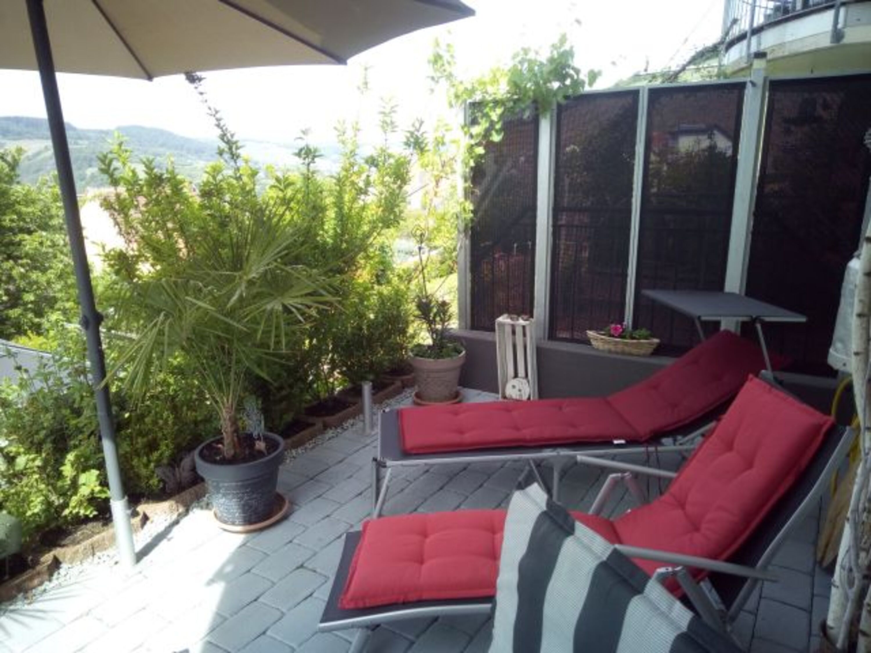 Terrassen - Aussicht