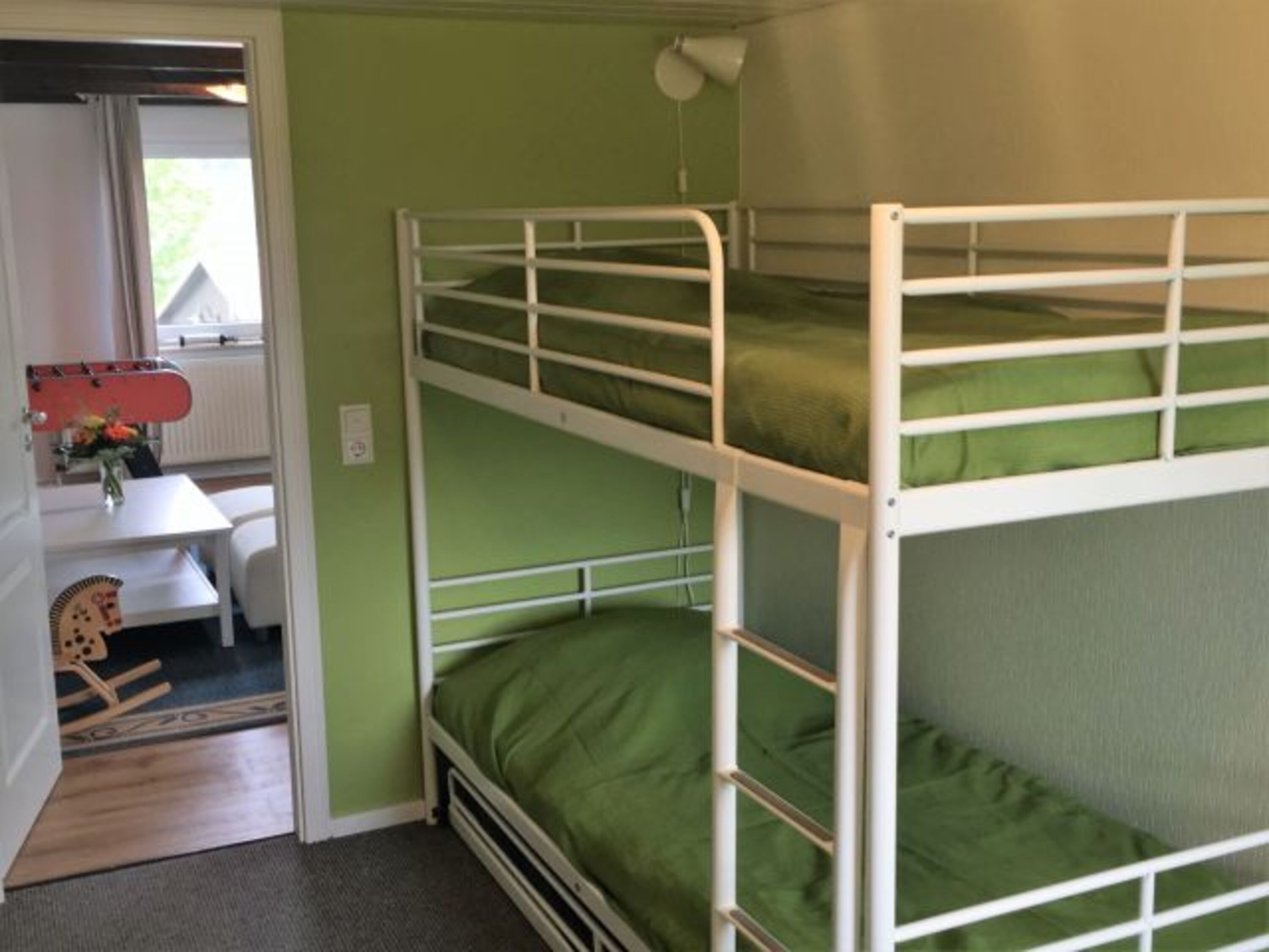 Schlafzimmer 2 im OG mit Etagenbett