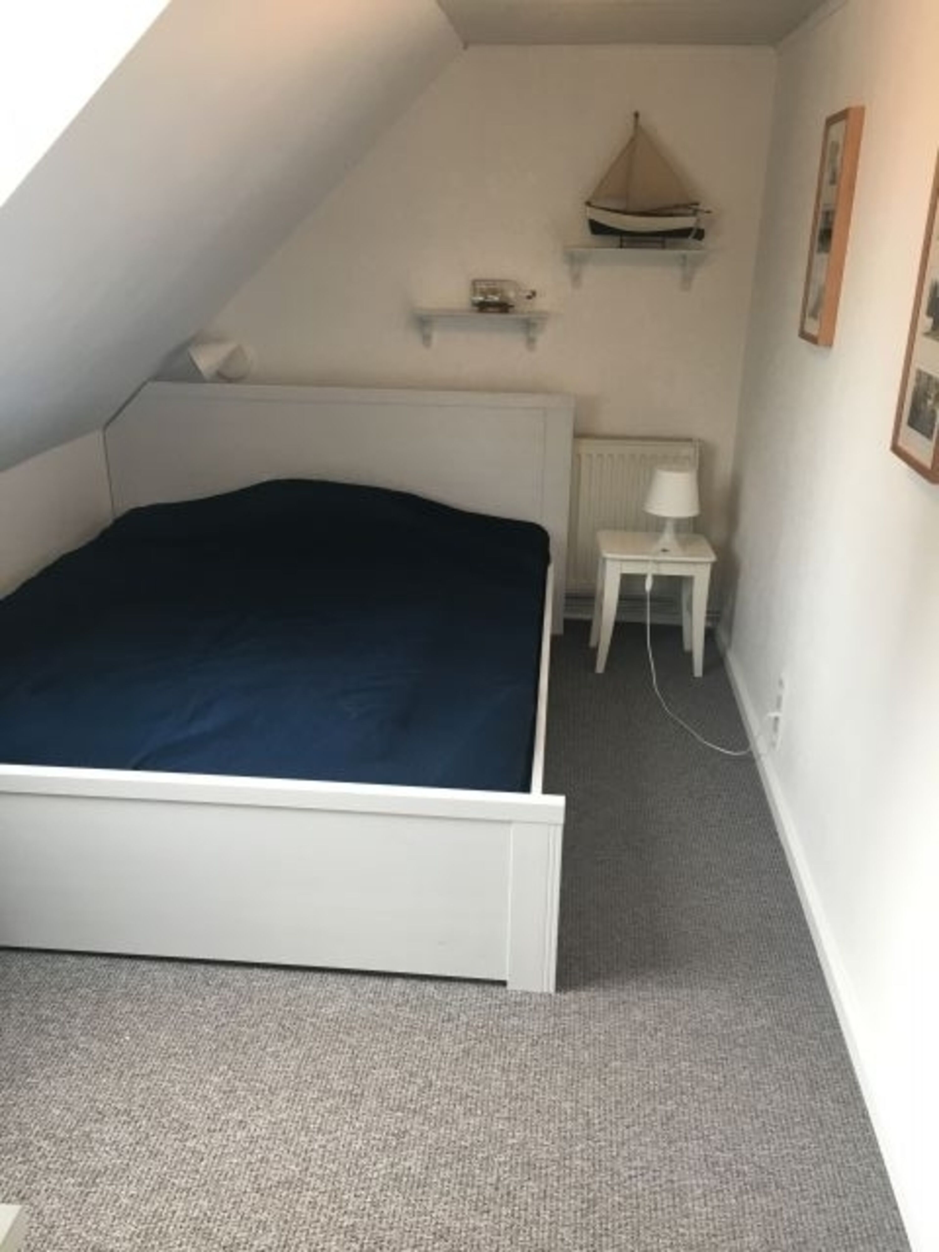 Schlafzimmer 1 mit Doppelbett im OG