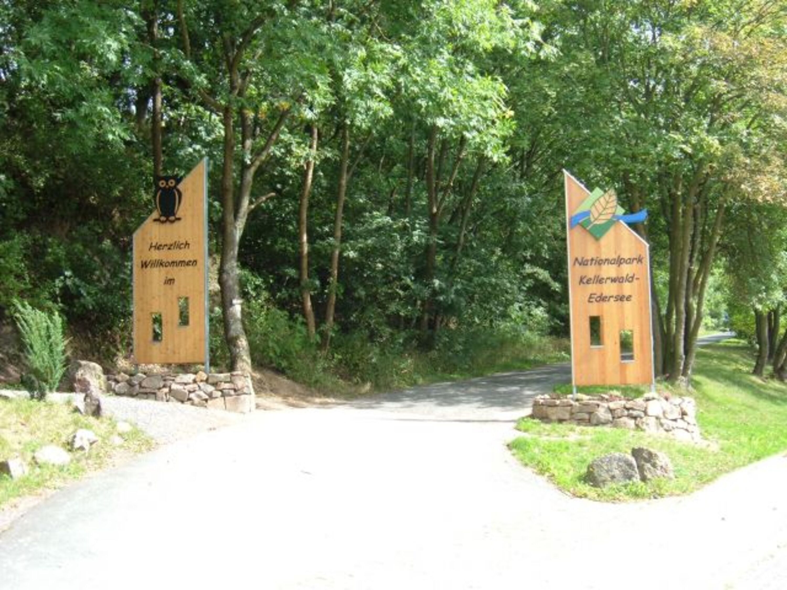 Der Eingang zum Nationalpark