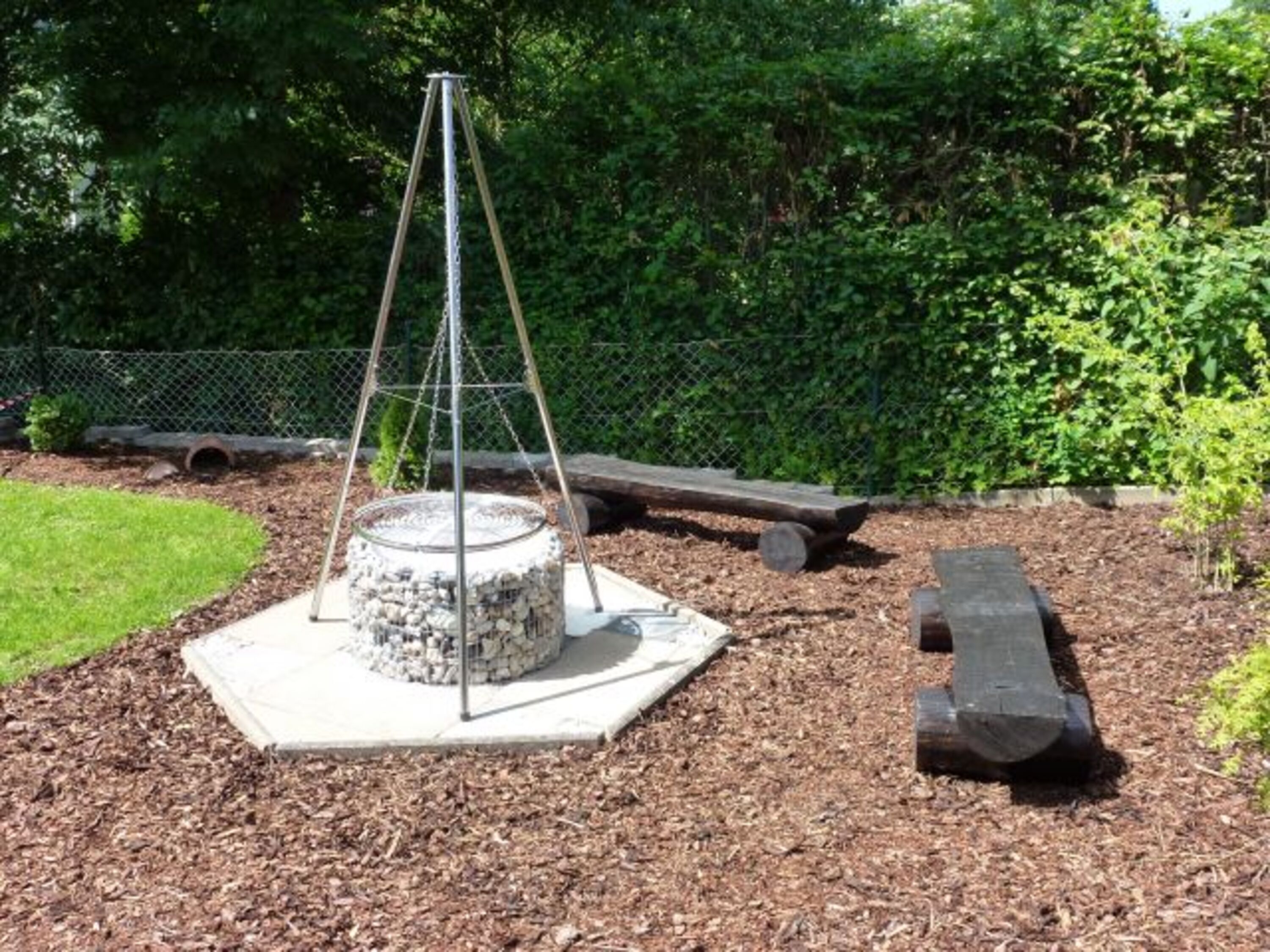 Der Grillplatz im Gareten