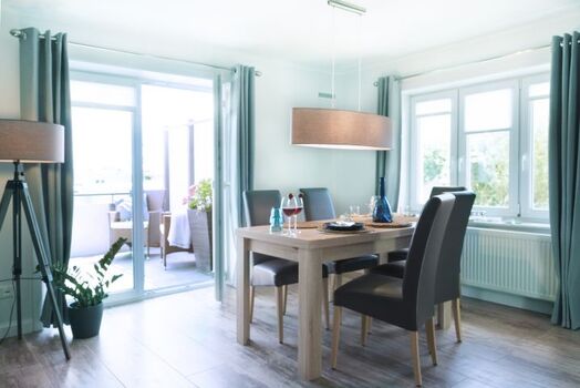 Essbereich mit Terrassenzugang